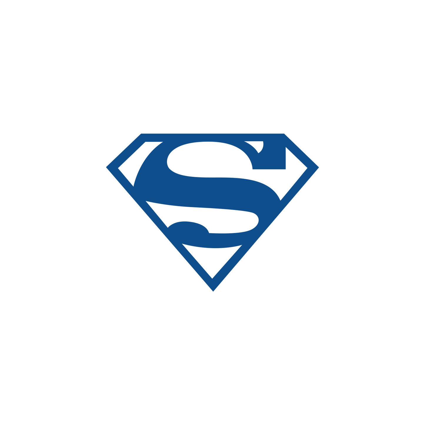 DC Comics Superman Logo ONE COLOR
