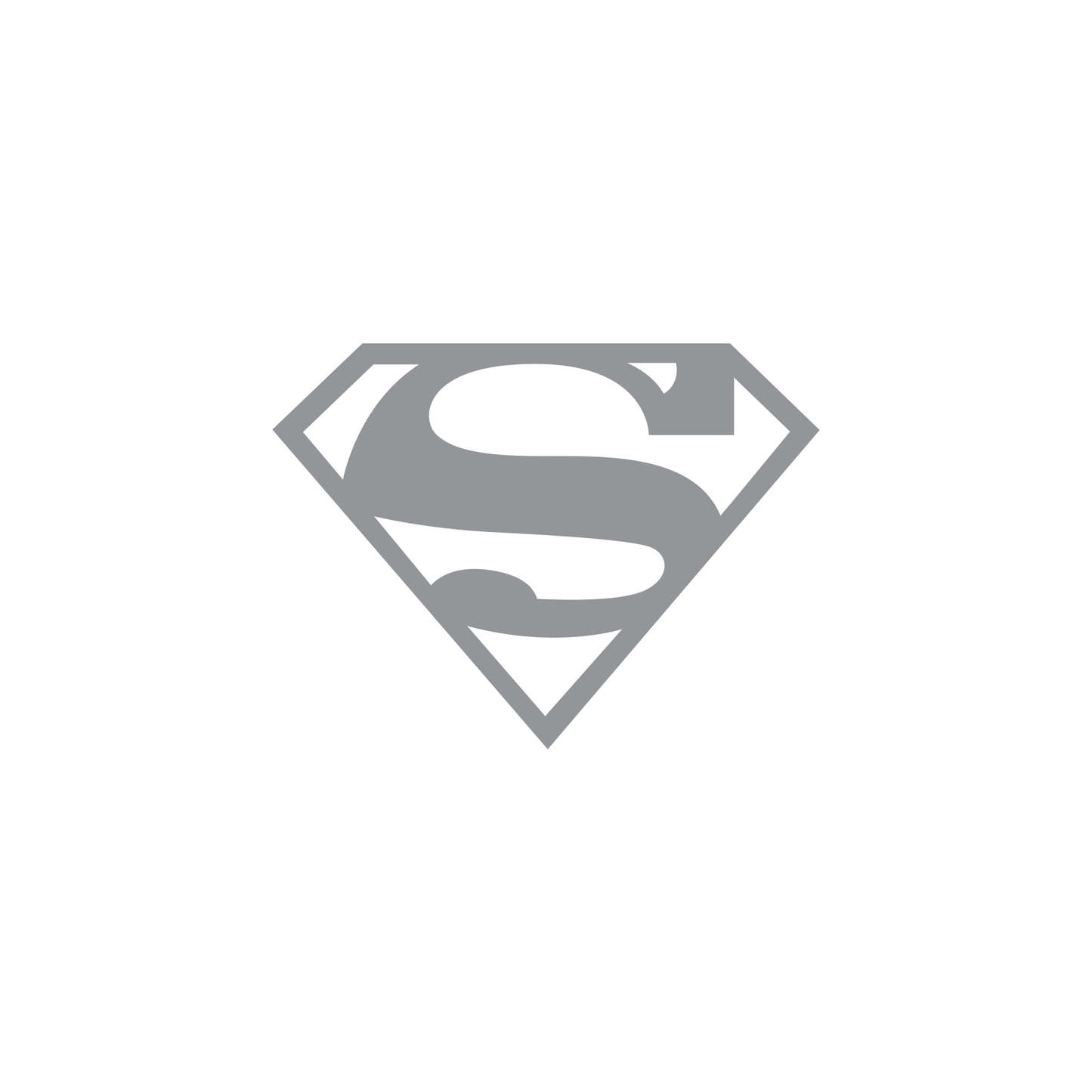 DC Comics Superman Logo ONE COLOR