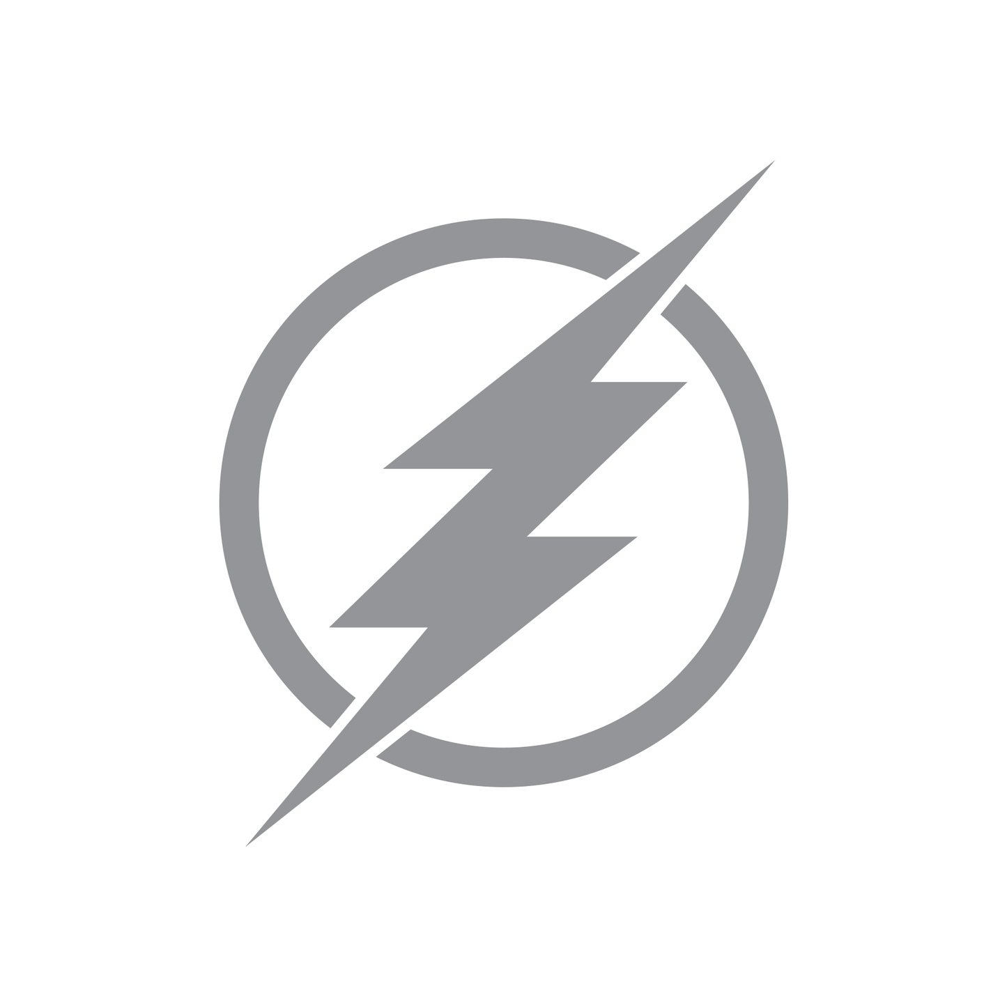 DC Comics The Flash Logo ONE COLOR