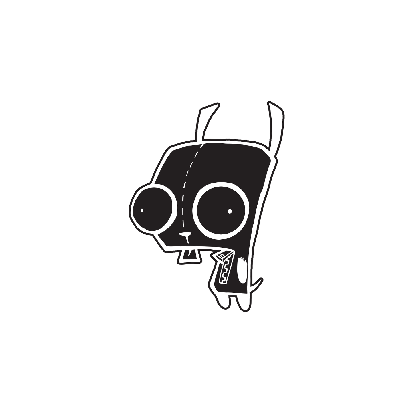 Invader Zim Gir Dog OUTLINE