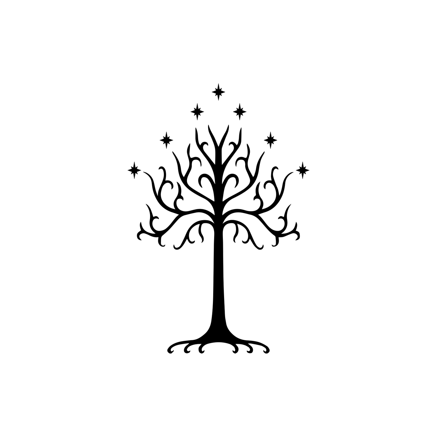 LOTR Lord of the Rings White Tree of Gondor