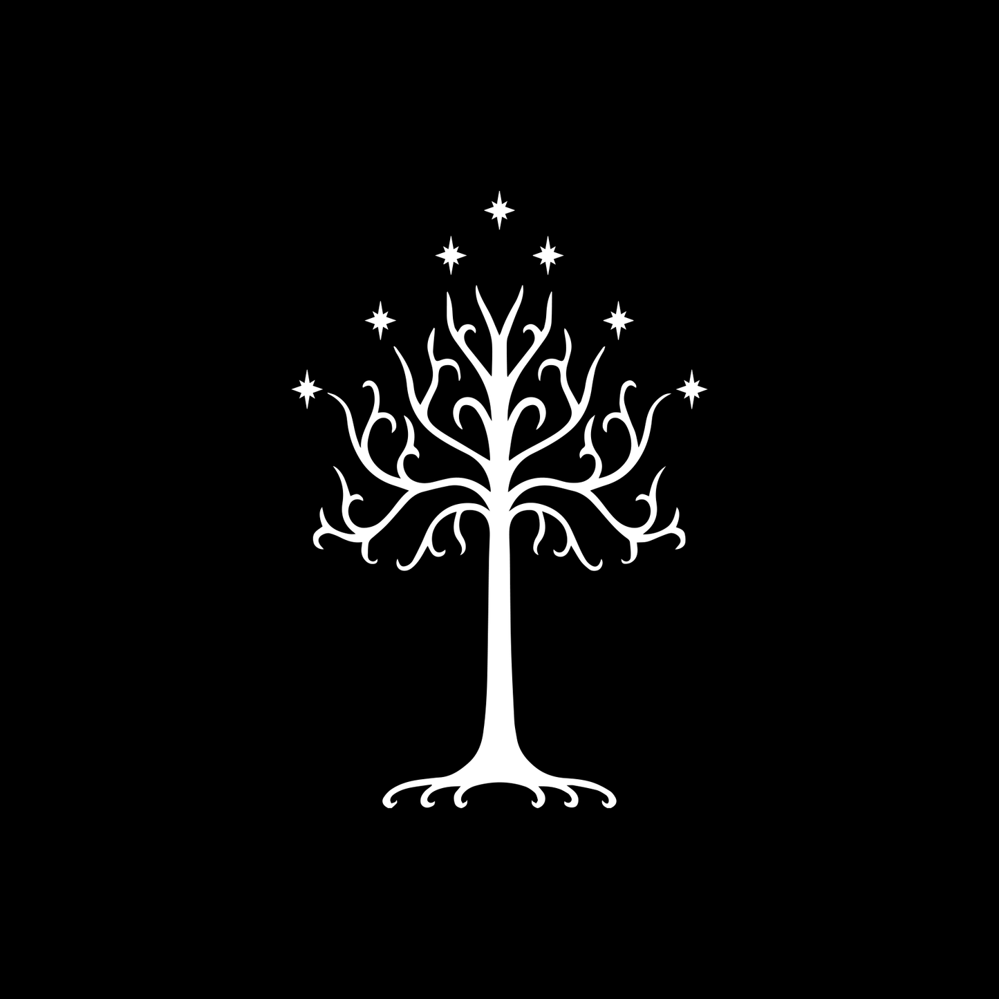 LOTR Lord of the Rings White Tree of Gondor