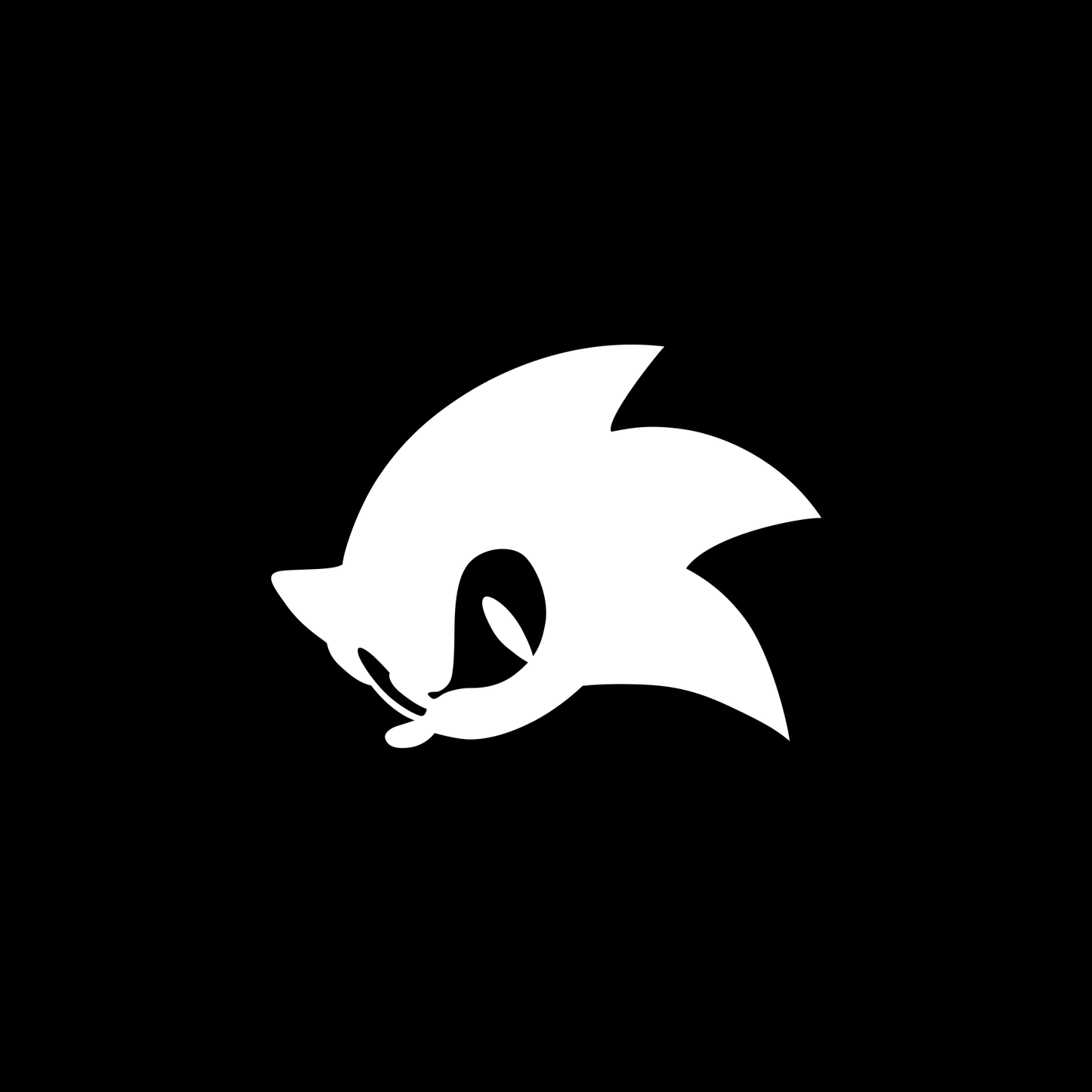 Sonic the Hedgehog Shadow Solid Decal