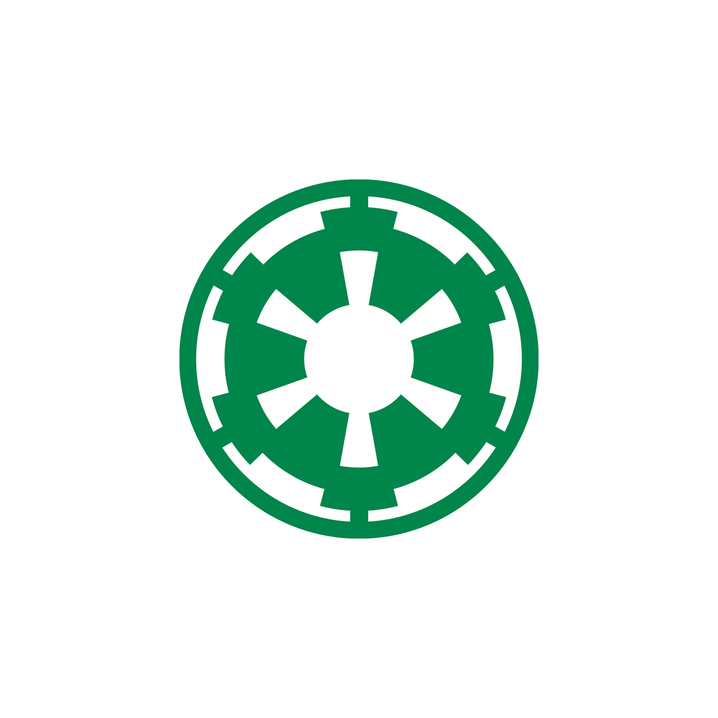 Star Wars Galactic Empire Symbol Logo