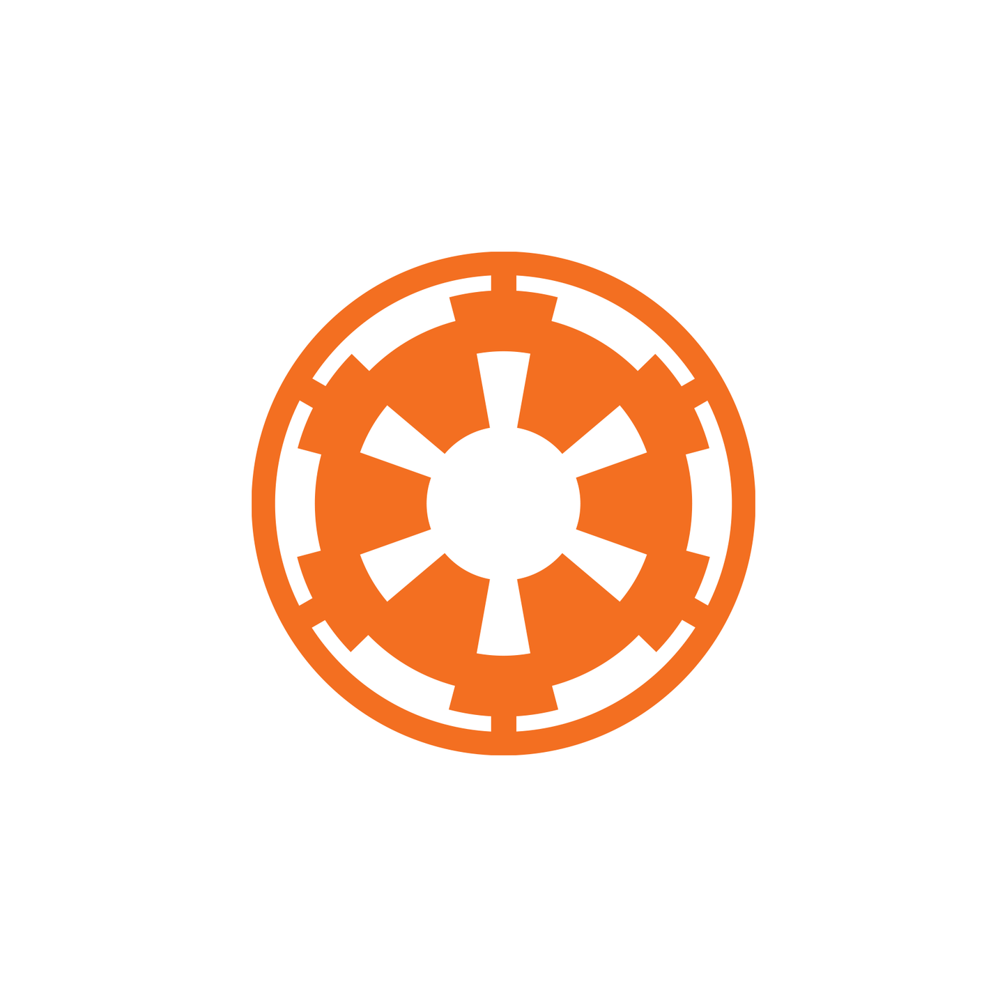 Star Wars Galactic Empire Symbol Logo