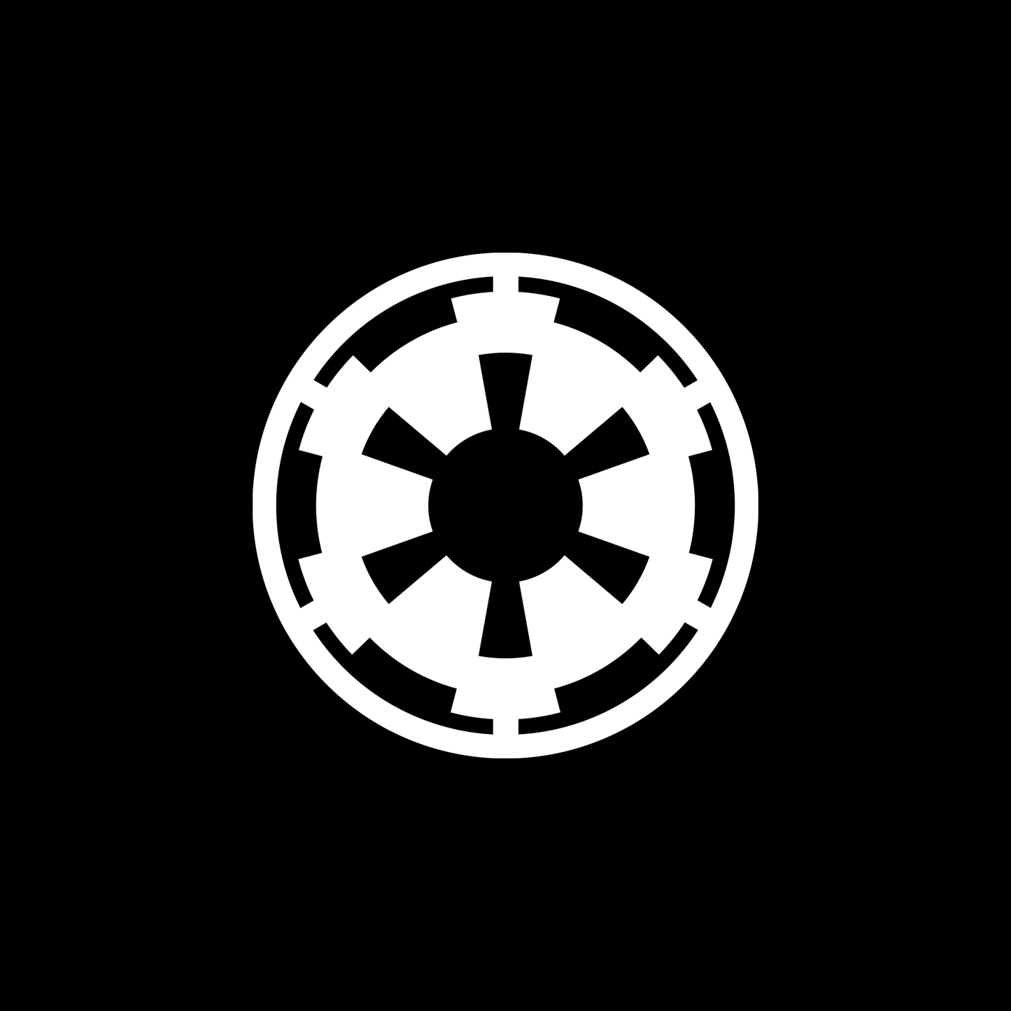 Star Wars Galactic Empire Symbol Logo