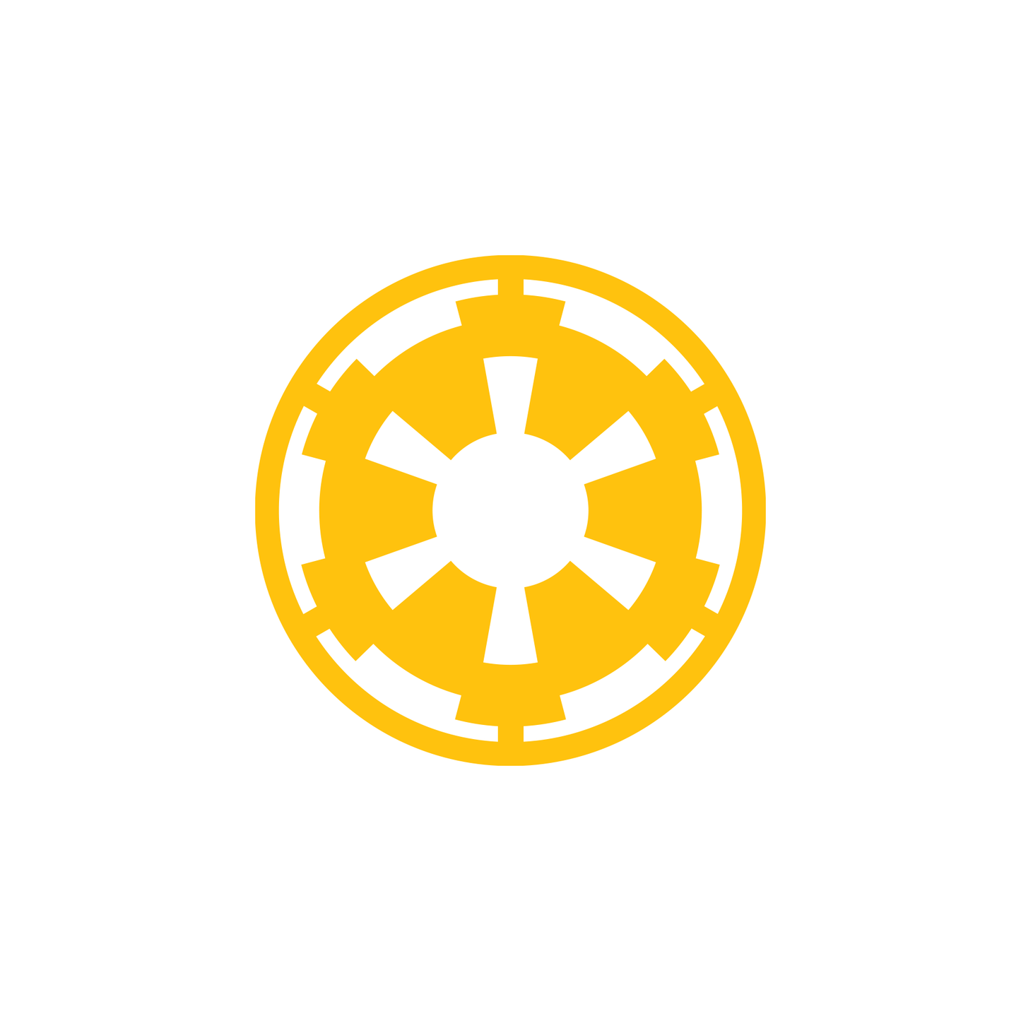 Star Wars Galactic Empire Symbol Logo