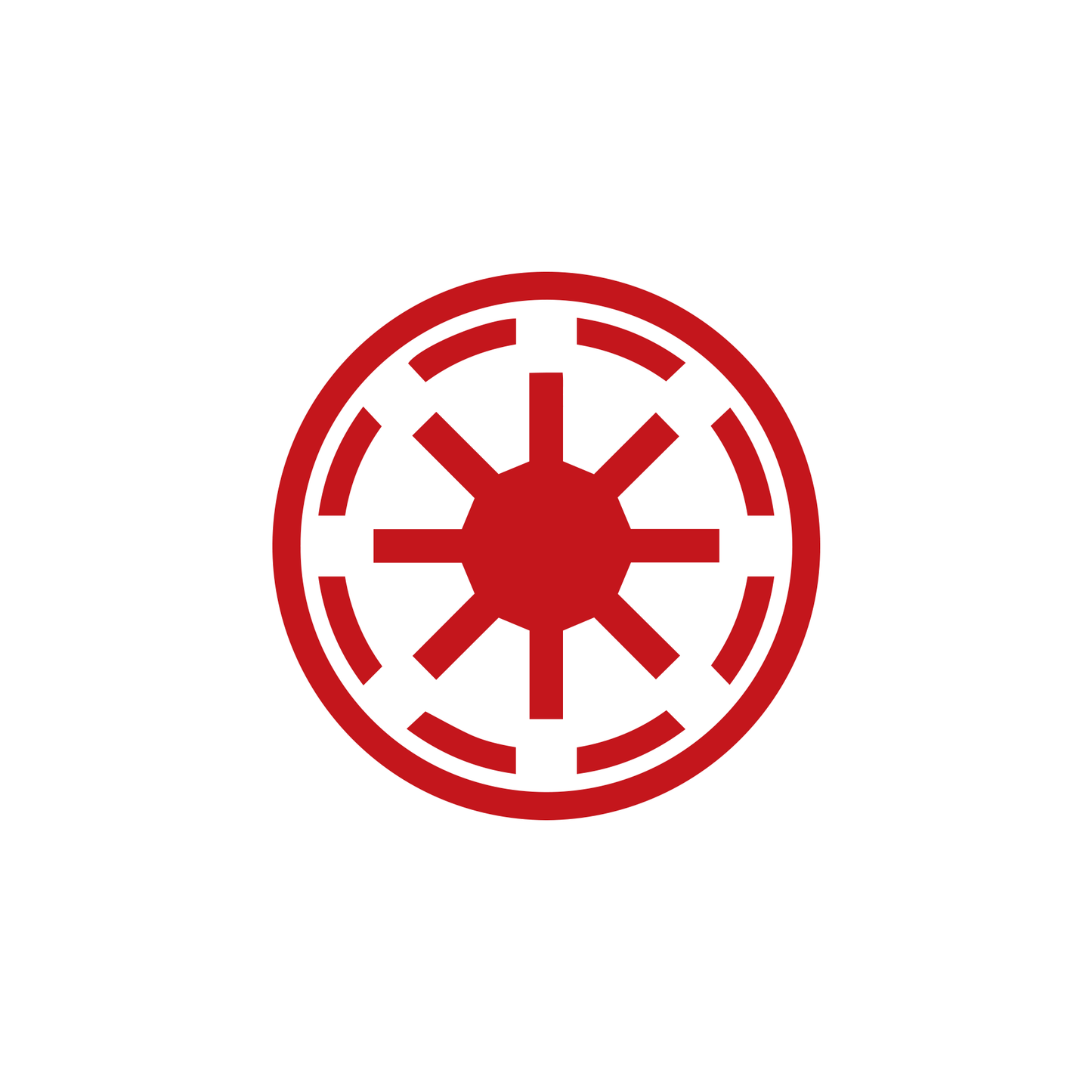 Star Wars Galactic Republic Symbol Logo