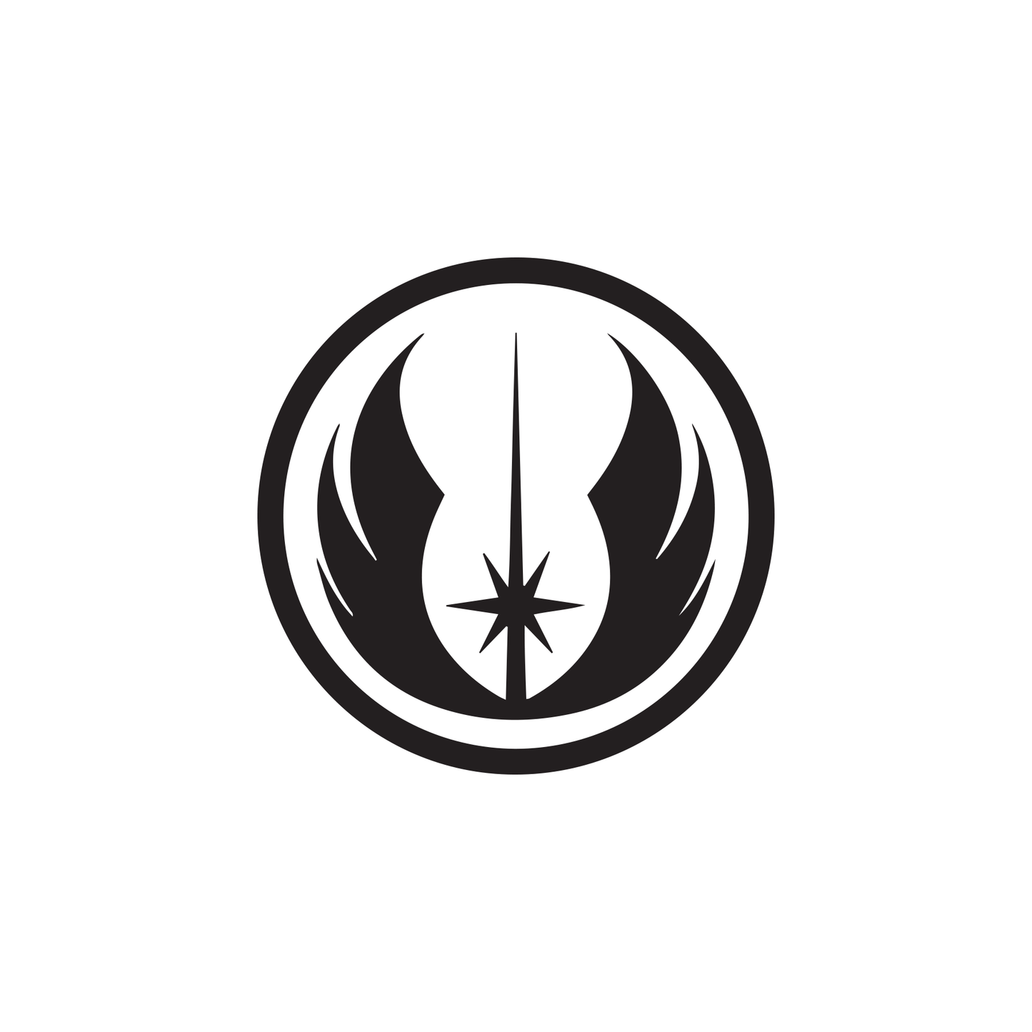 Star Wars Jedi Order Symbol Logo