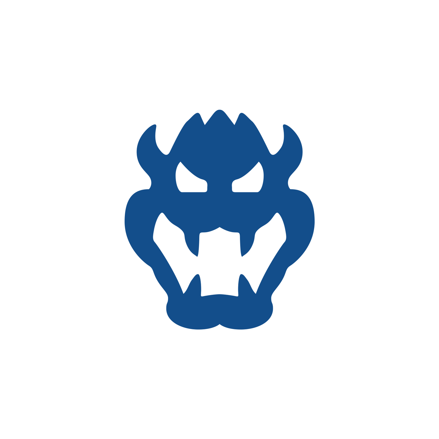 Super Mario Brothers Bowser Face