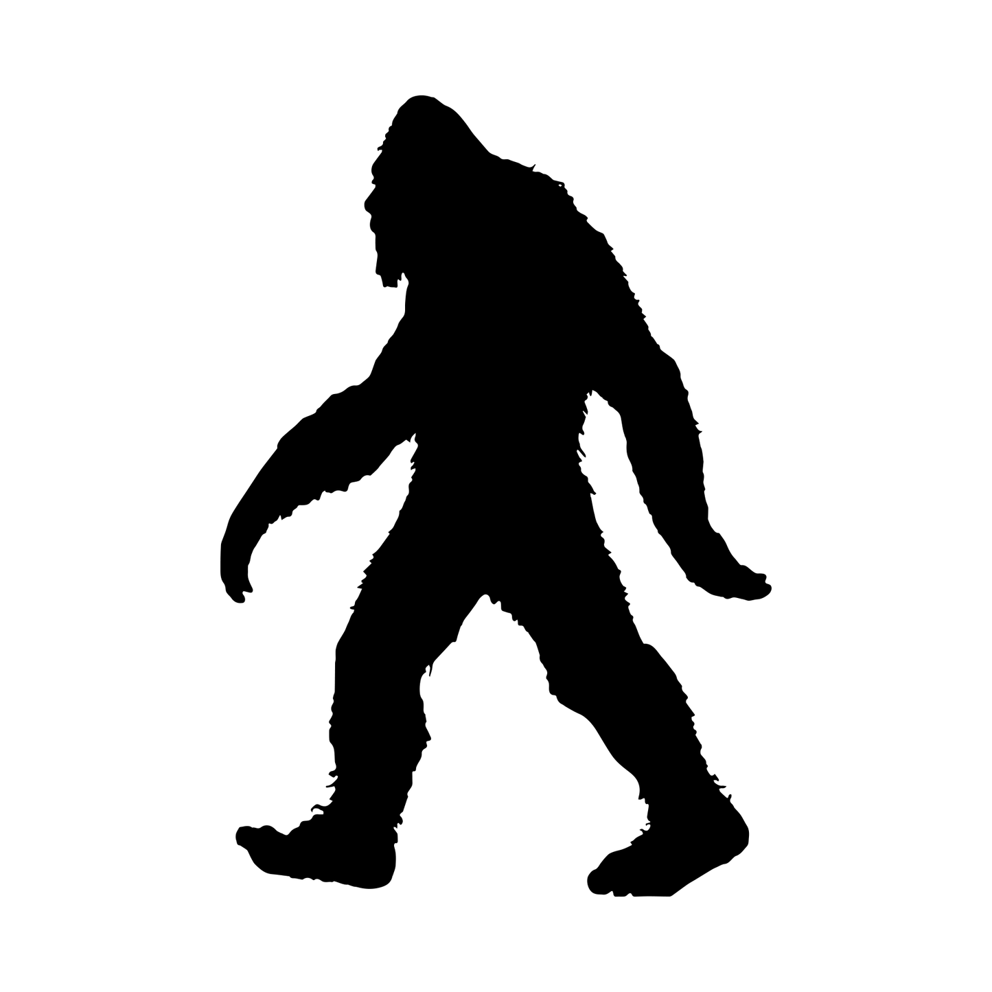 Large Bigfoot/Sasquatch Silhouette