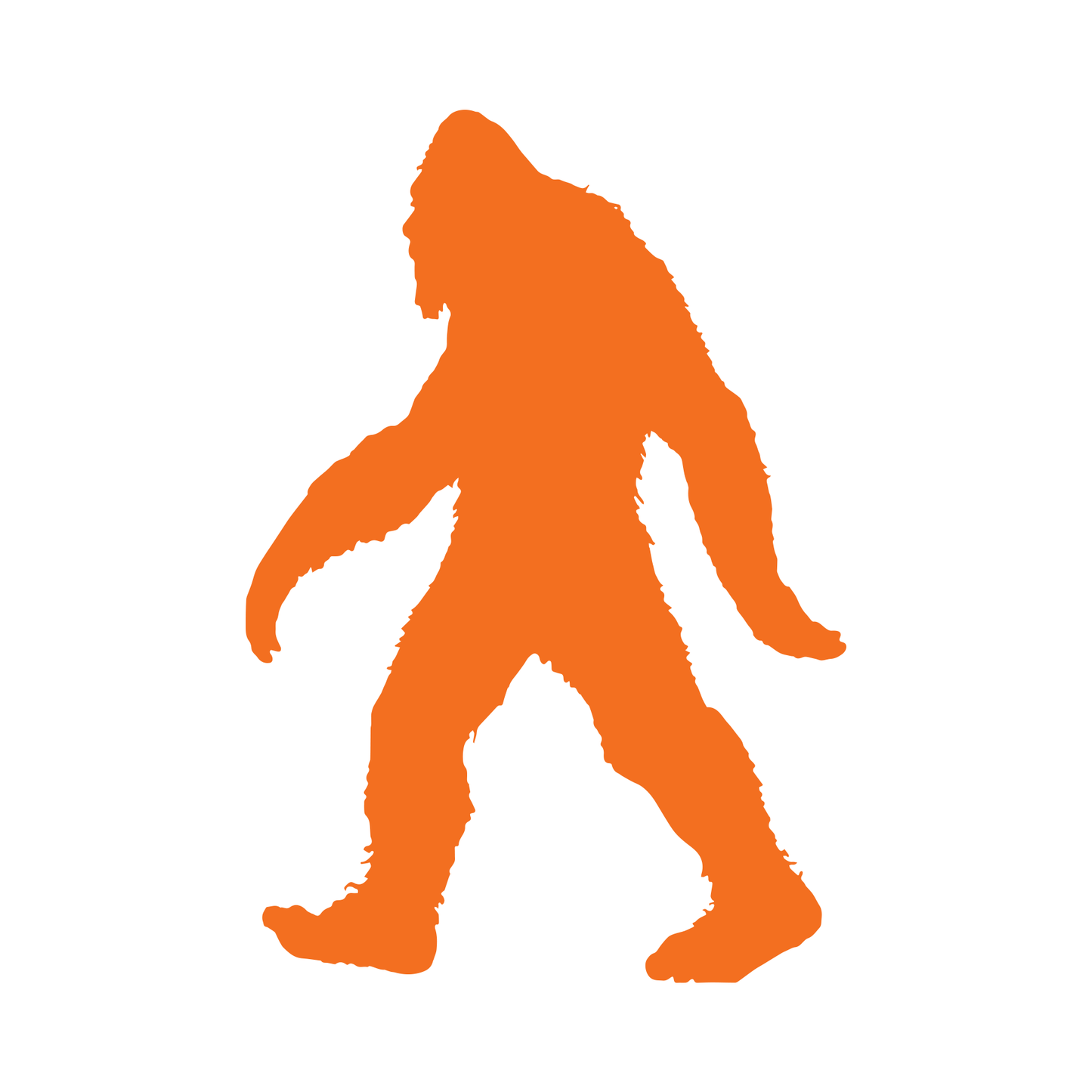 Large Bigfoot/Sasquatch Silhouette