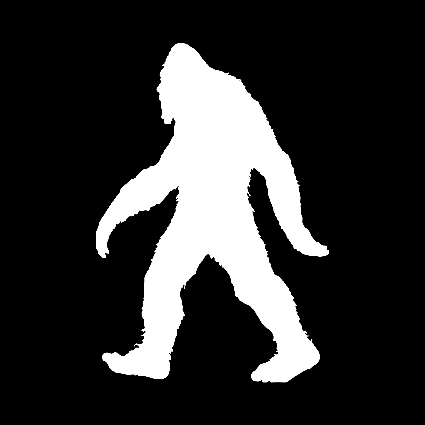 Large Bigfoot/Sasquatch Silhouette