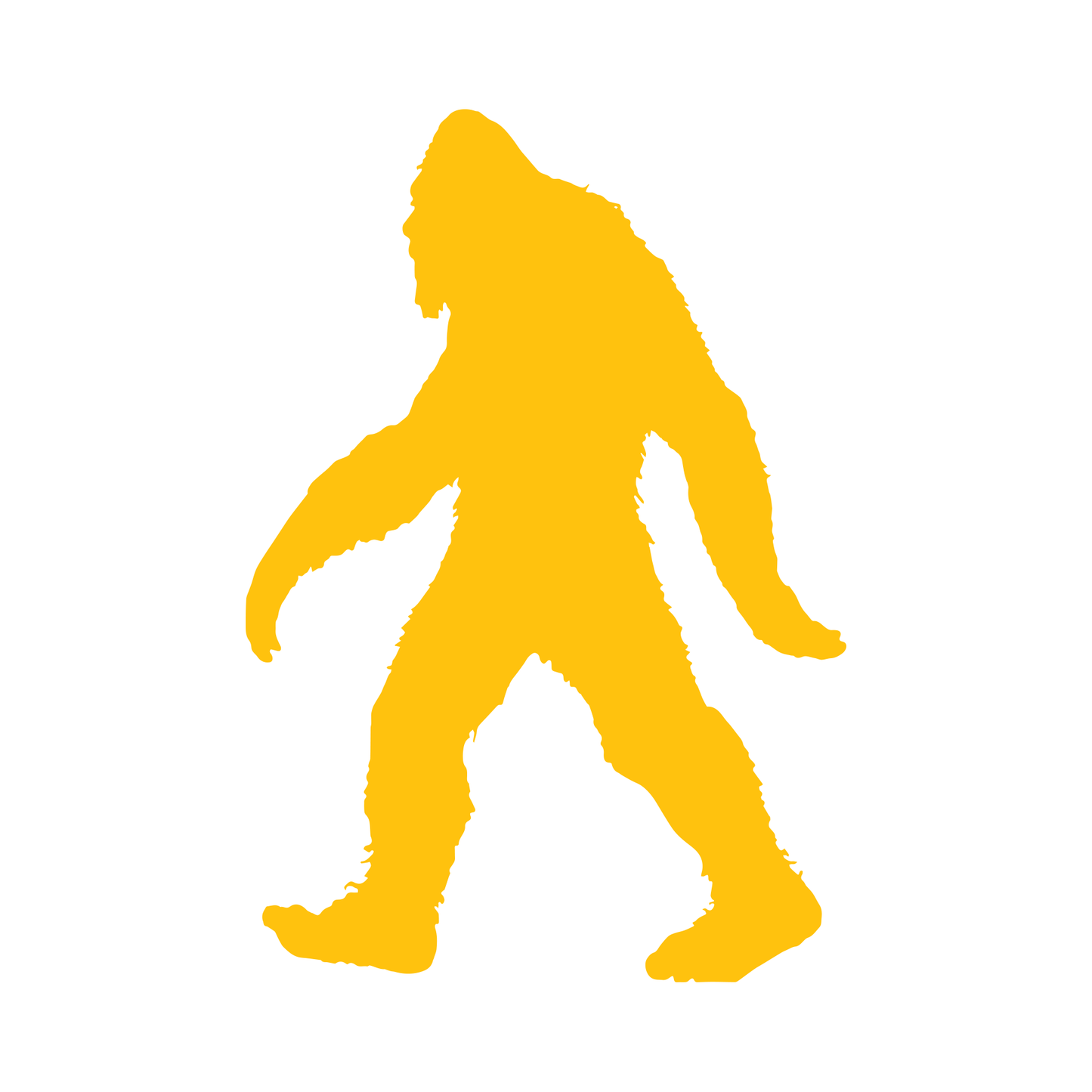 Large Bigfoot/Sasquatch Silhouette