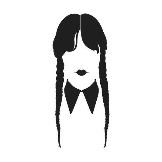 Addams Family Wednesday Jenna Ortega Silhouette