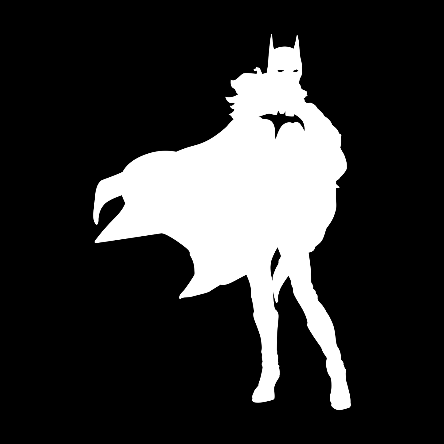 DC Comics Batgirl Silhouette