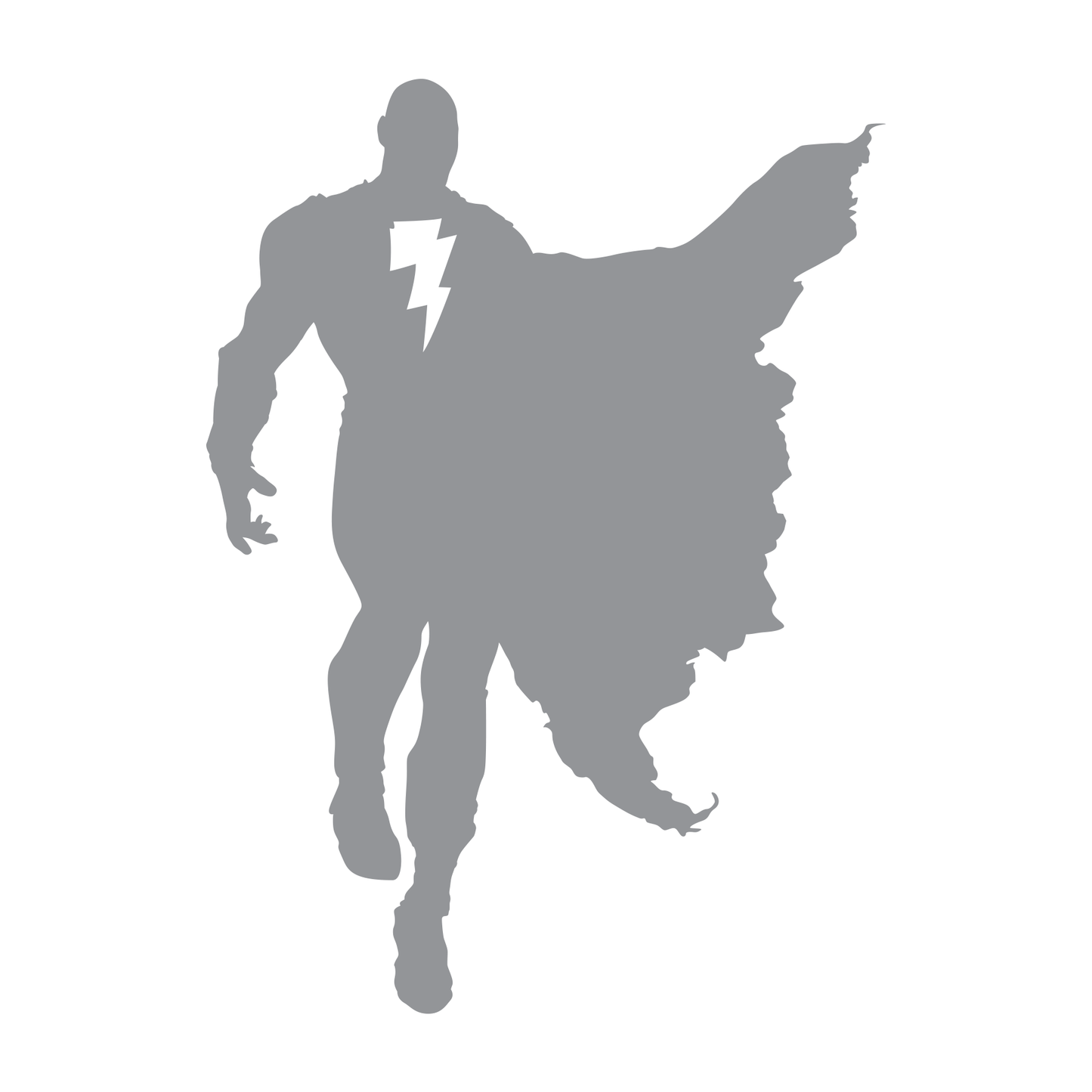 DC Comics Black Adam Silhouette