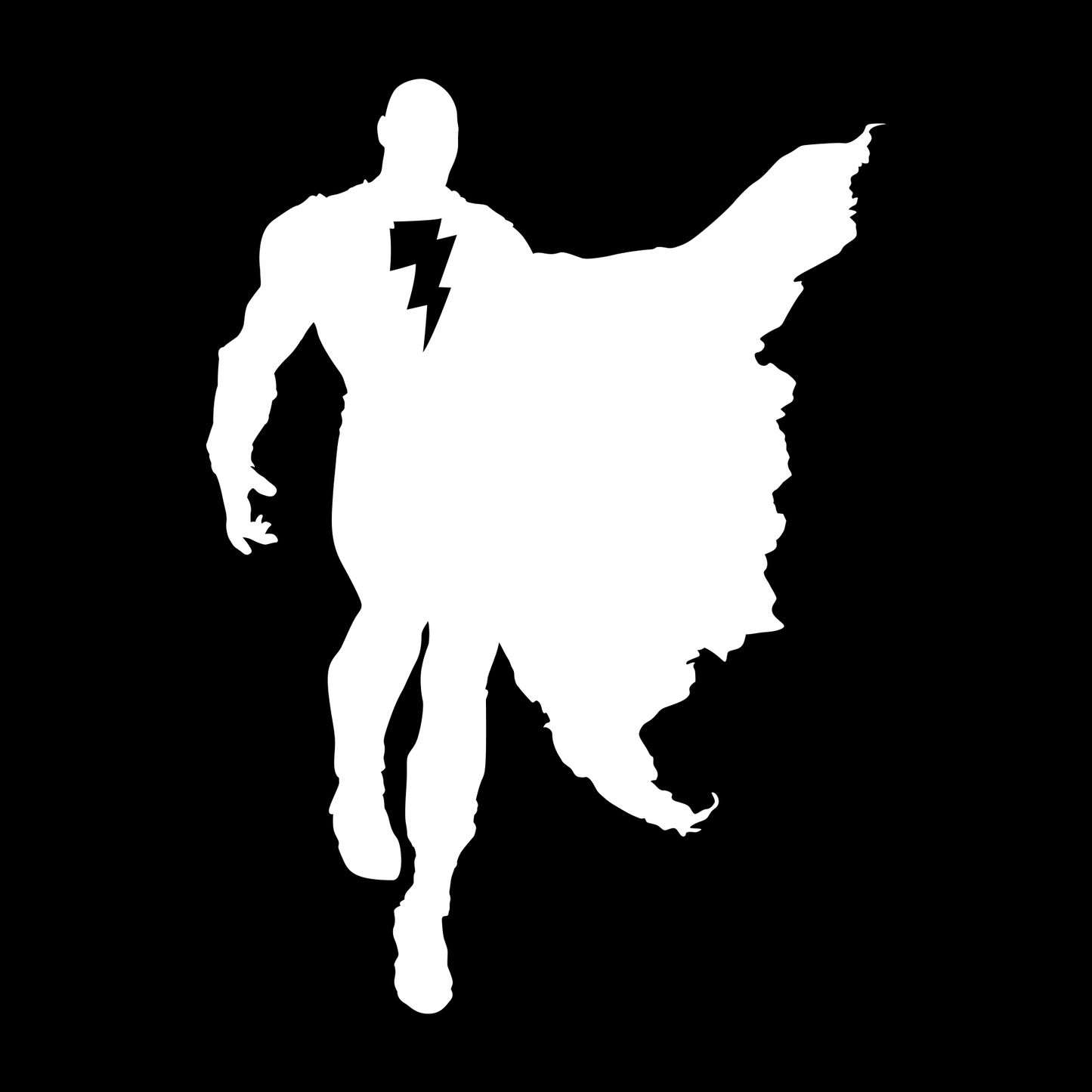 DC Comics Black Adam Silhouette