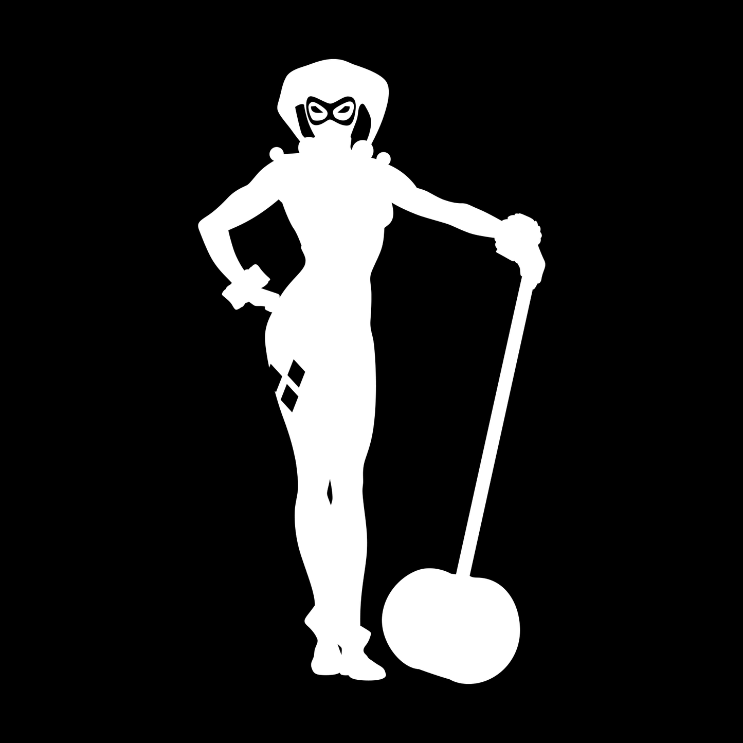 DC Comics Harley Quinn Silhouette