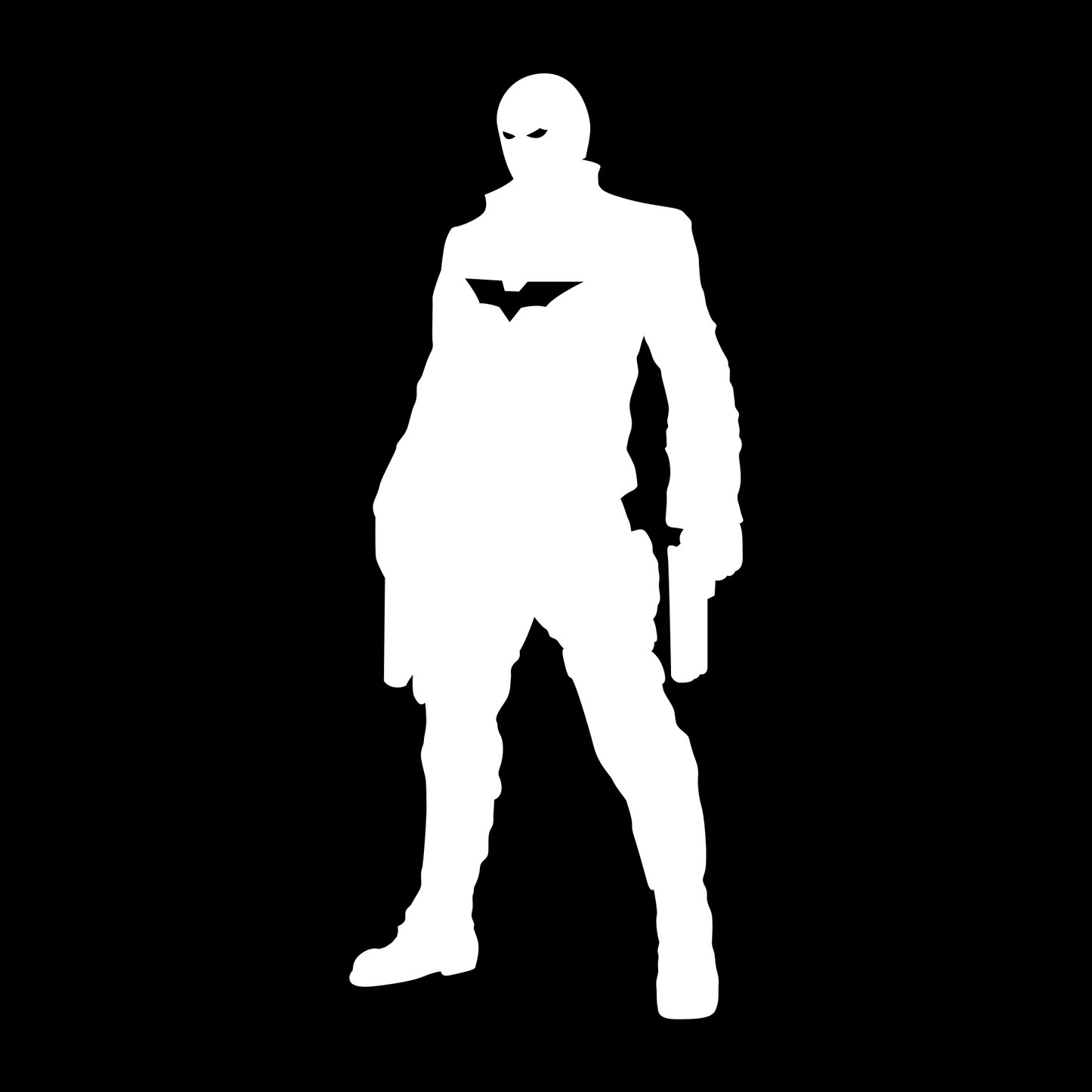 DC Comics Red Hood Silhouette