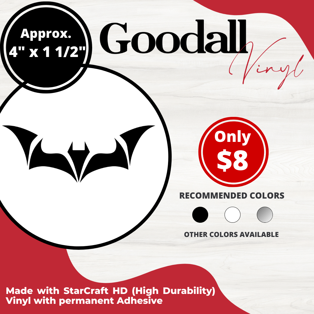 Bat Sun DC Comics Batman Bat in the Sun Symbol – Goodall Vinyl