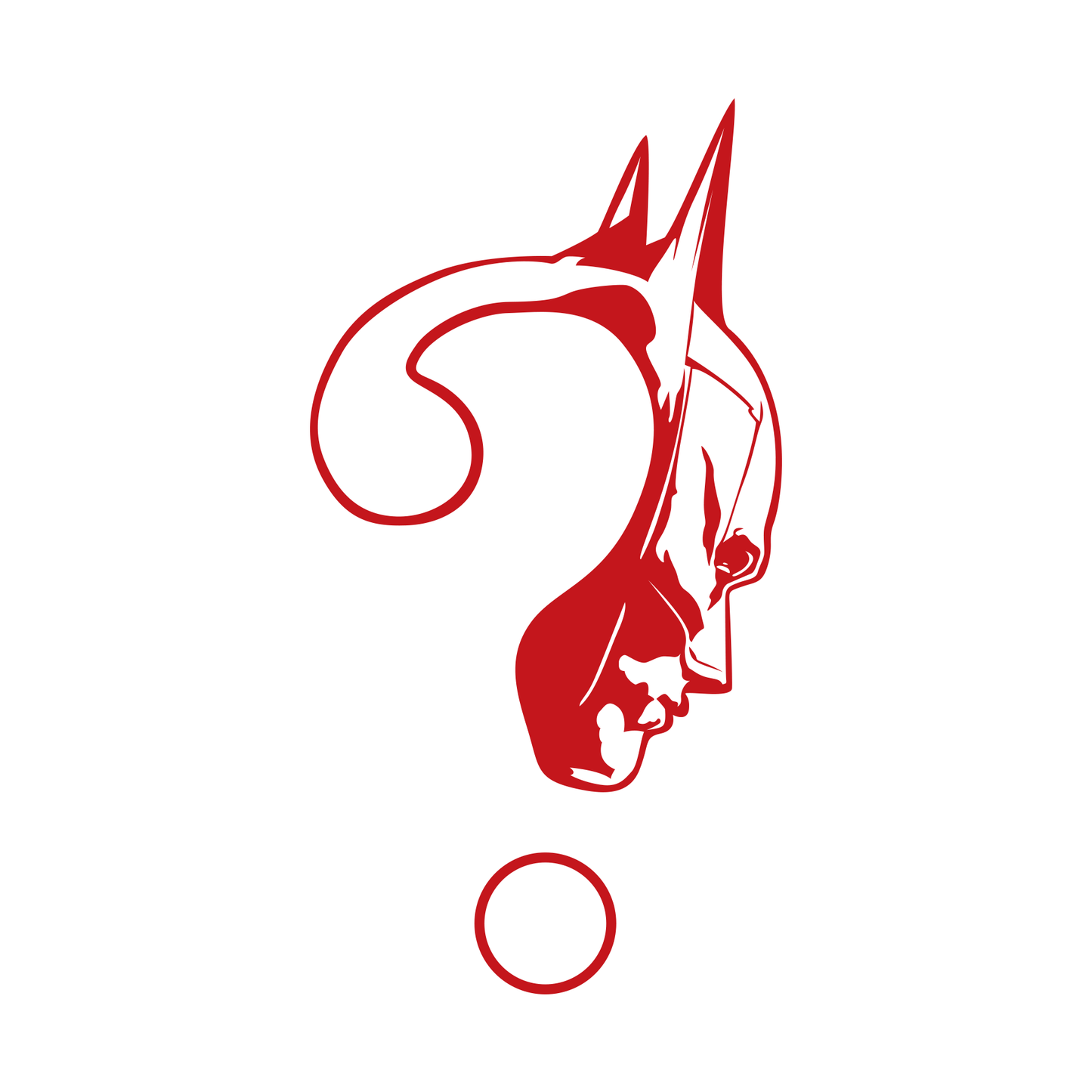 Riddler Question Mark Stencil