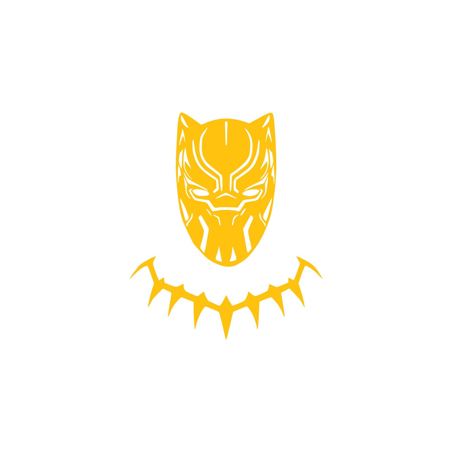 Black Panther Logo - MasterBundles