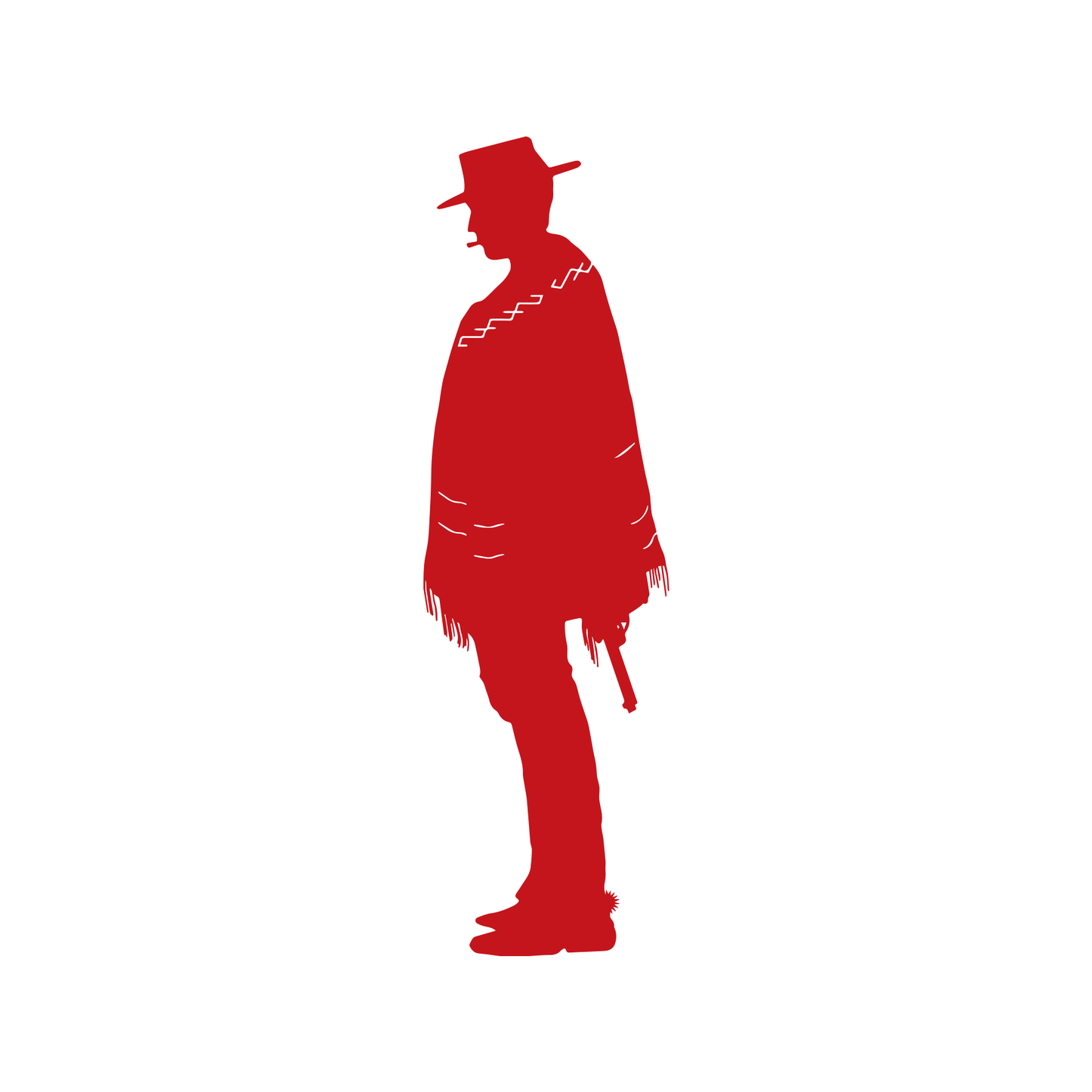 Clint Eastwood Man With No Name Blondie Cowboy Silhouette