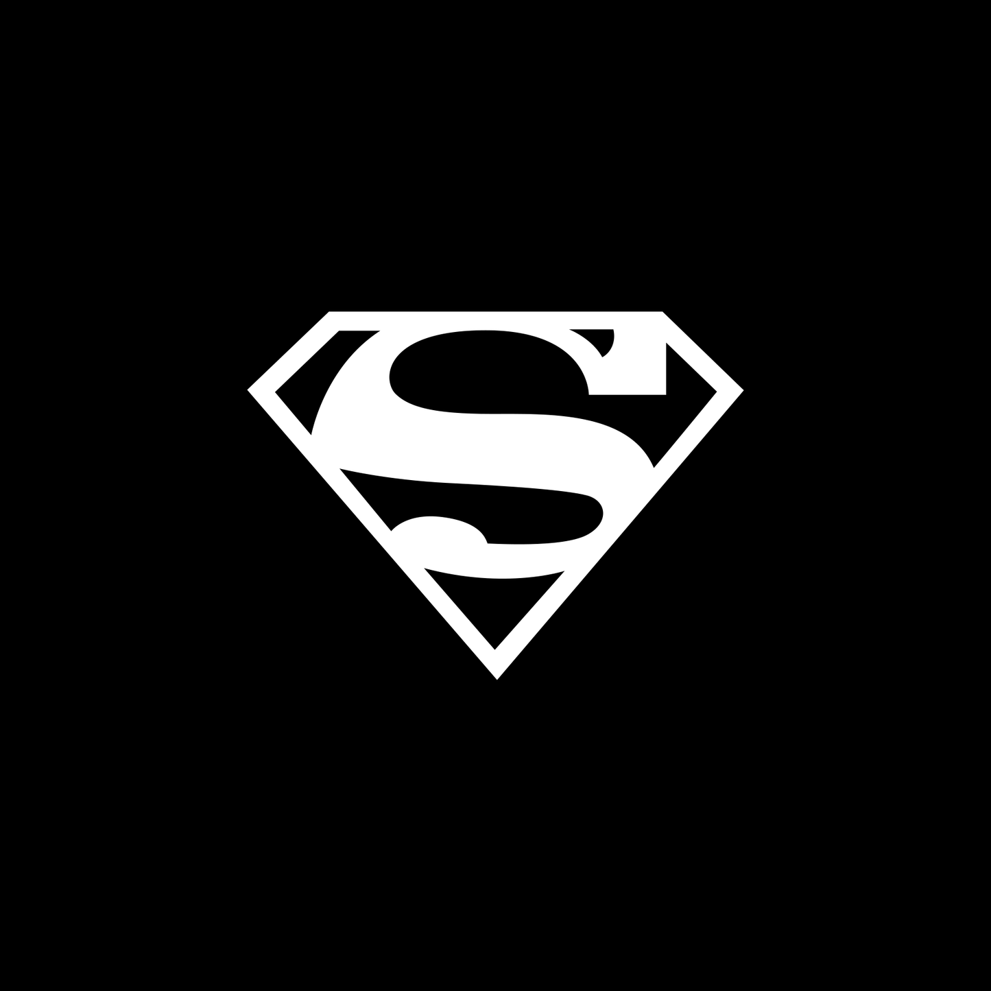 DC Comics Superman Logo ONE COLOR