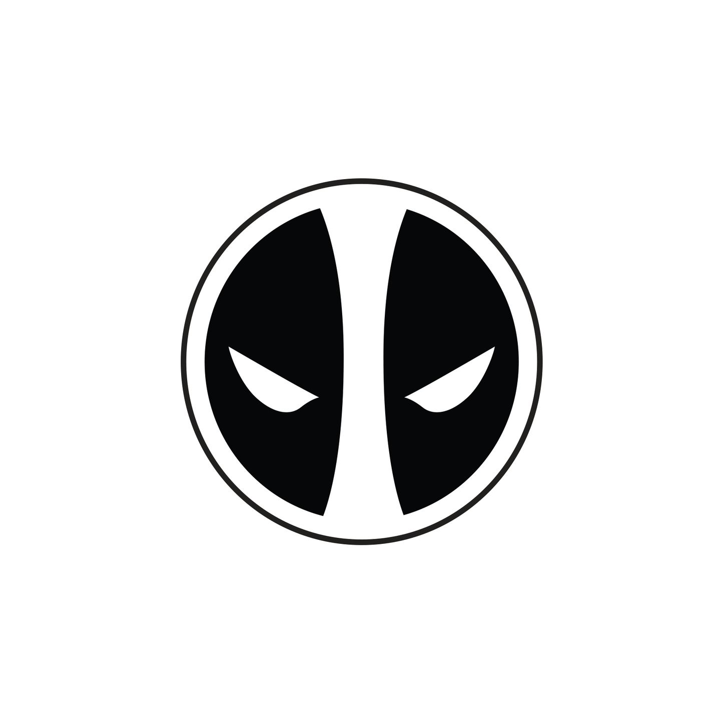 Marvel Comics Deadpool Deluxe Logo ONE COLOR