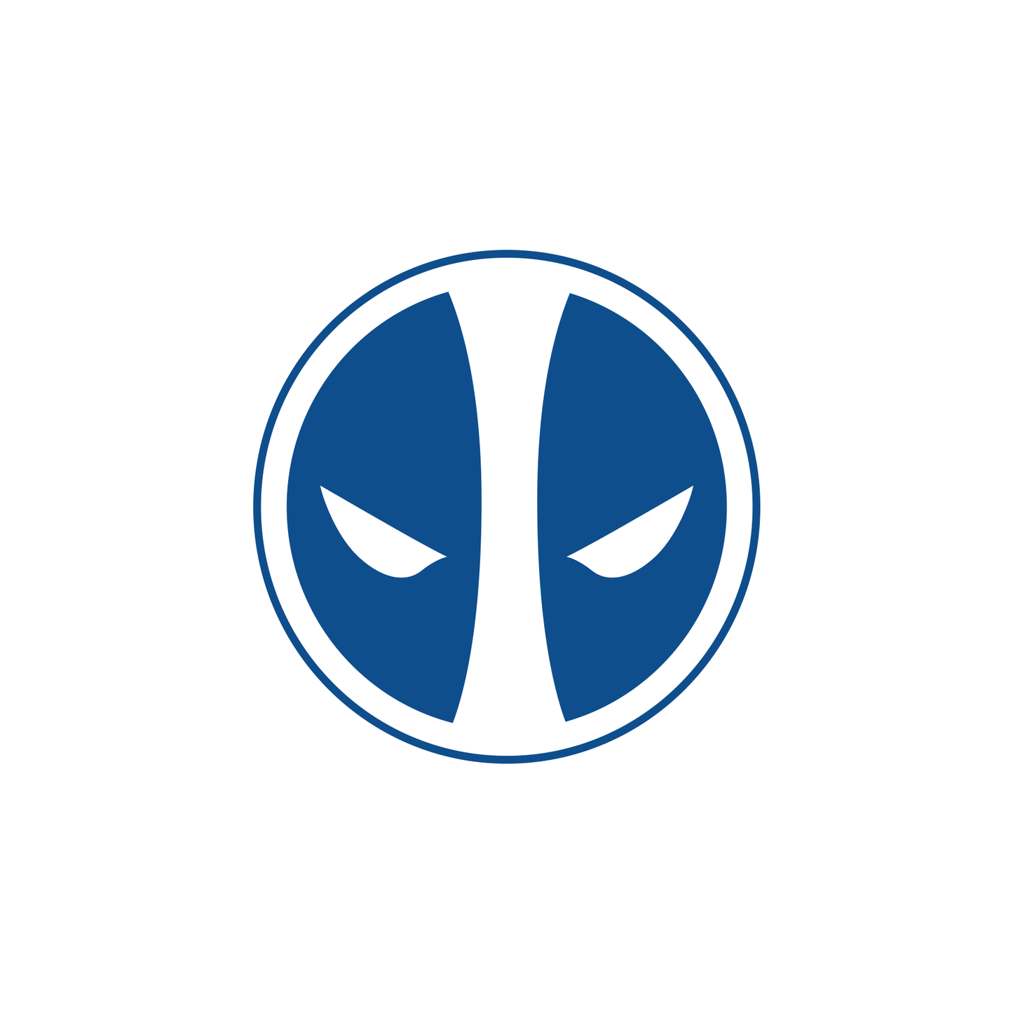 Marvel Comics Deadpool Deluxe Logo ONE COLOR