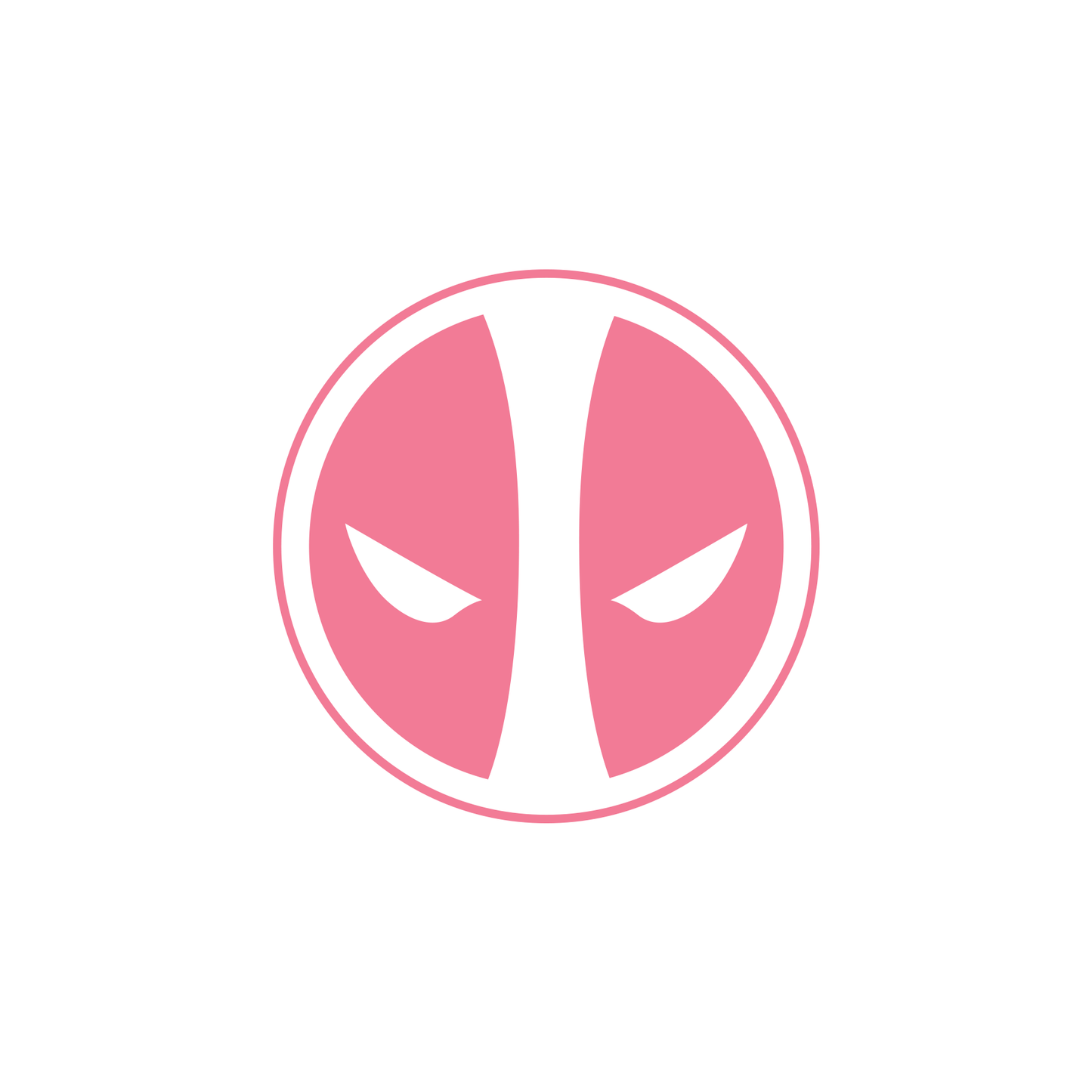 Marvel Comics Deadpool Deluxe Logo ONE COLOR