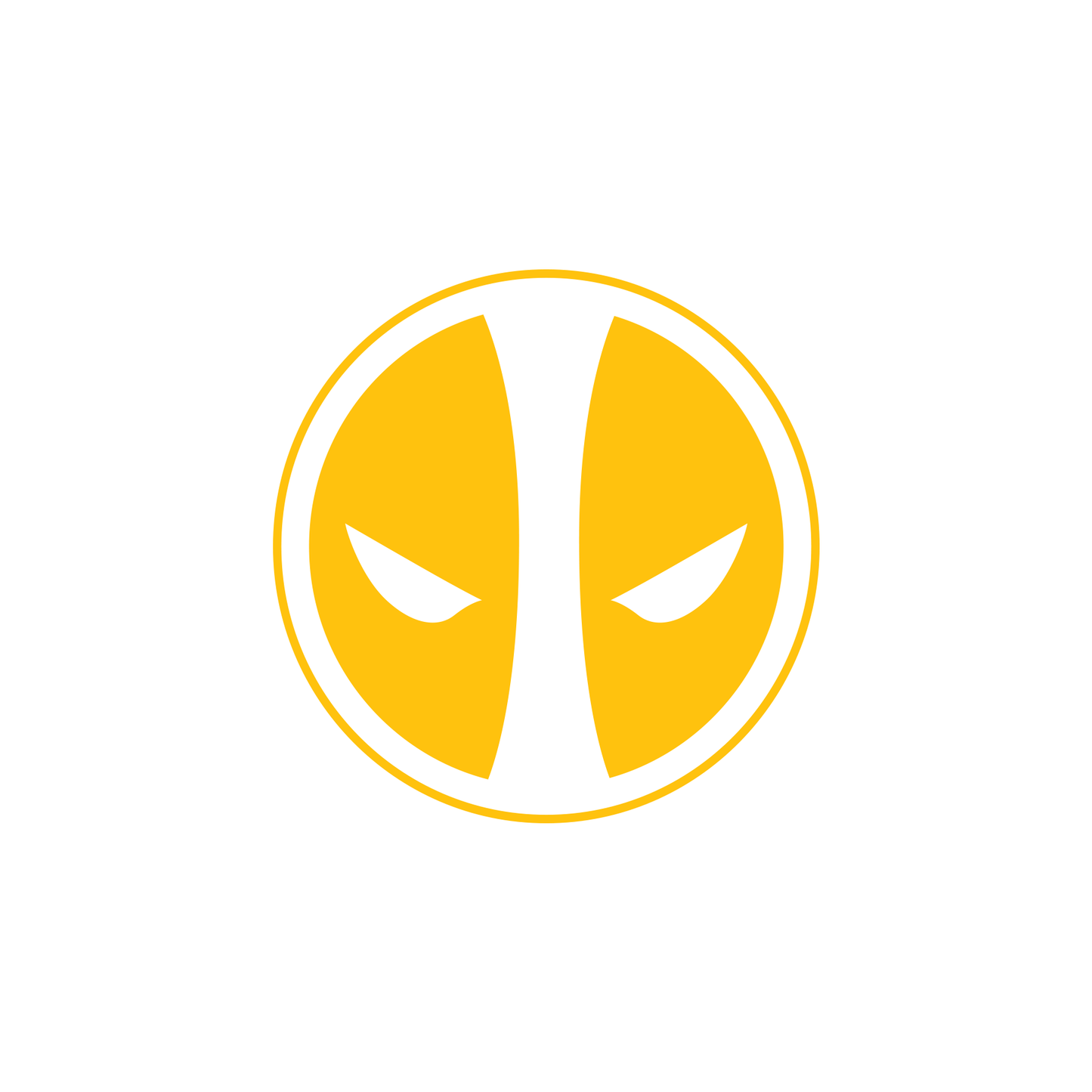 Marvel Comics Deadpool Deluxe Logo ONE COLOR