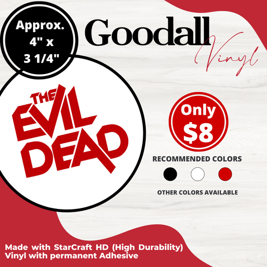 Evil Dead Text Logo