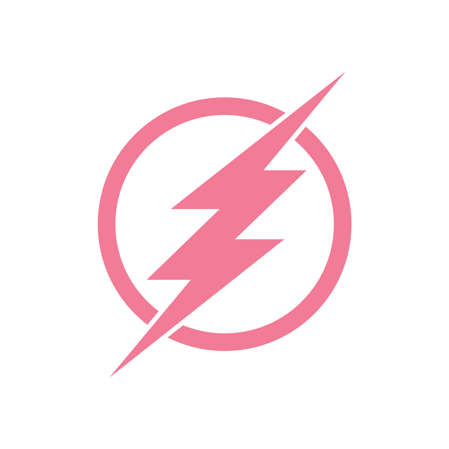 DC Comics The Flash Logo ONE COLOR