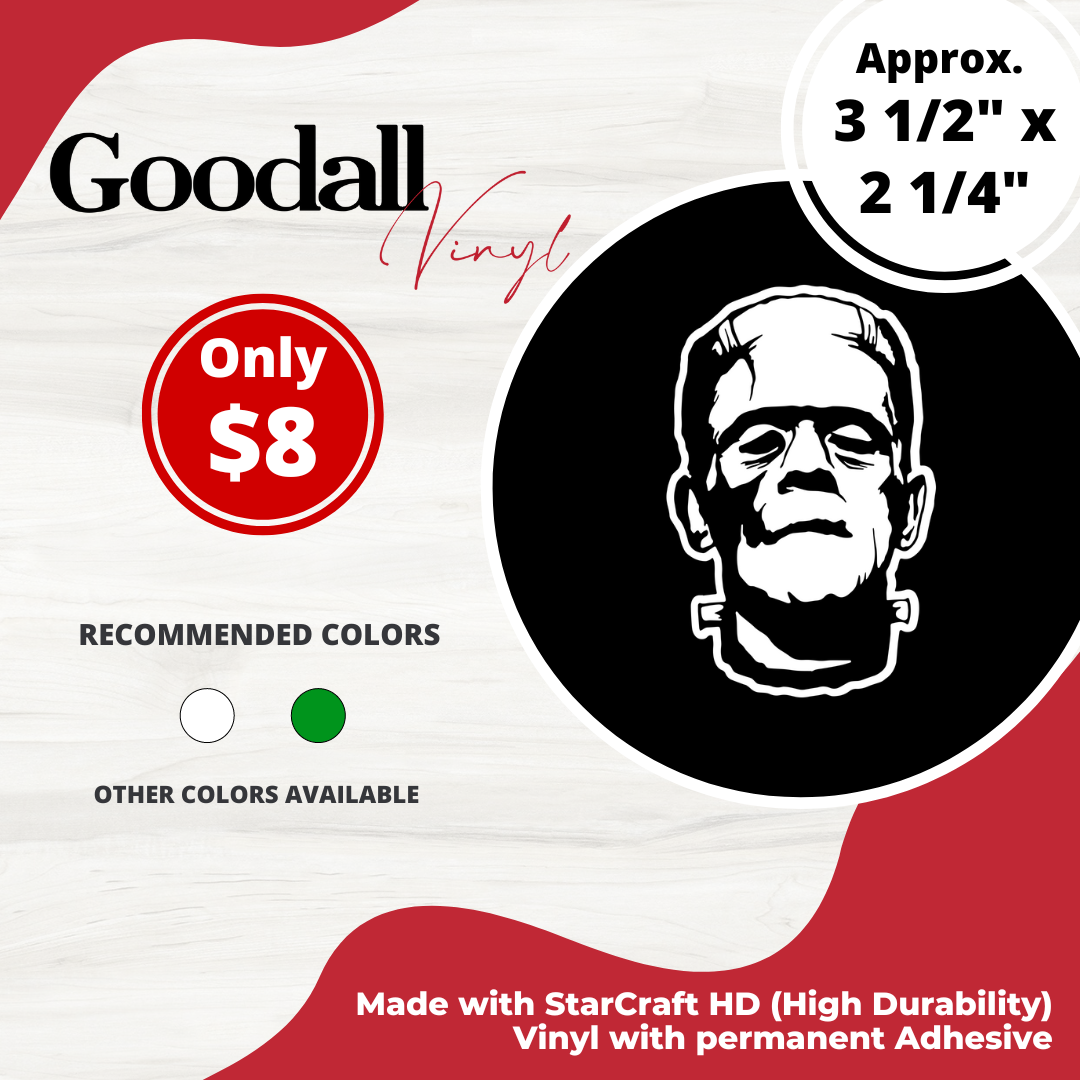 Frankenstein's Monster Head Outline