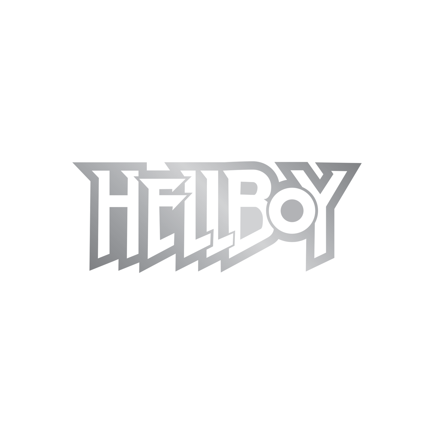 Hellboy Logo Outline