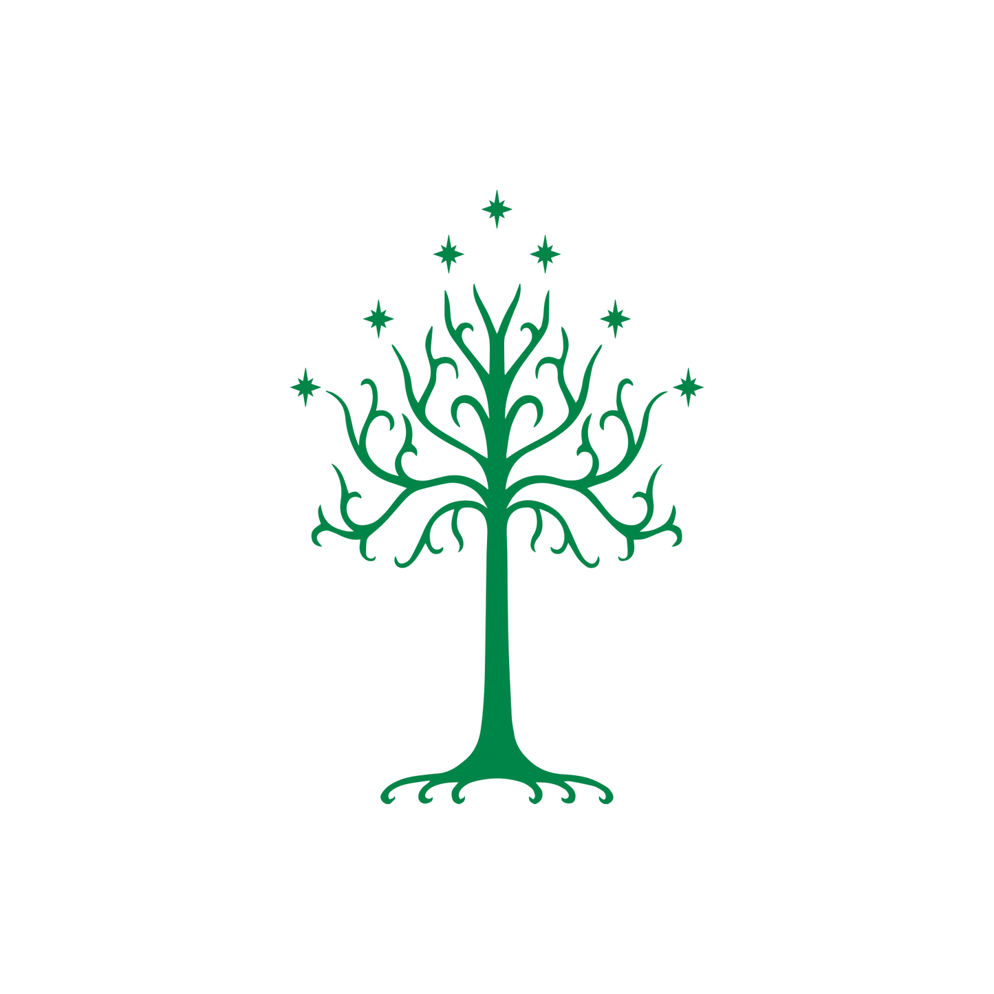 LOTR Lord of the Rings White Tree of Gondor