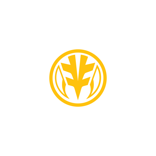 Mighty Morphin Power Rangers White Ranger Tigerzord Symbol