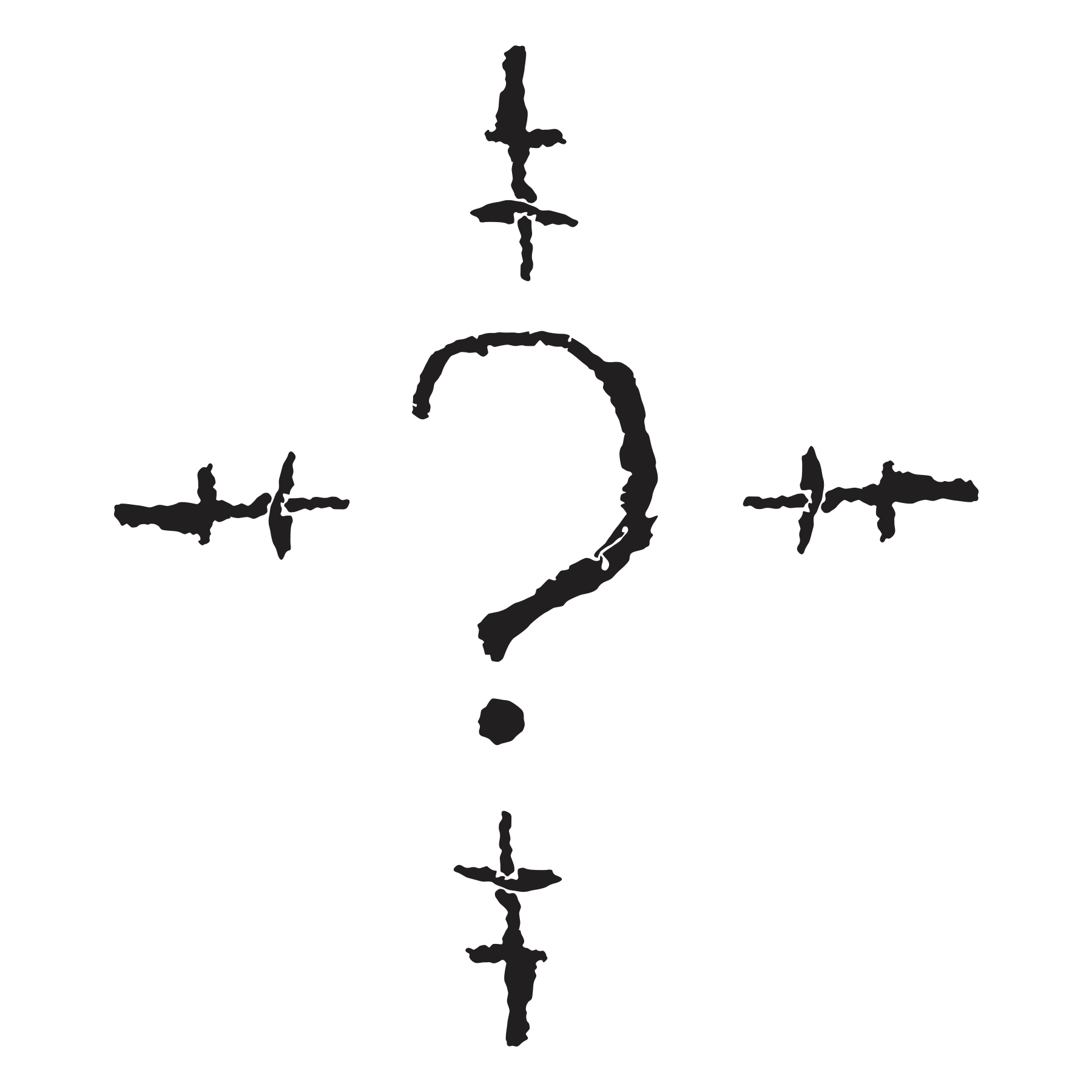 Riddler Logo Question Mark