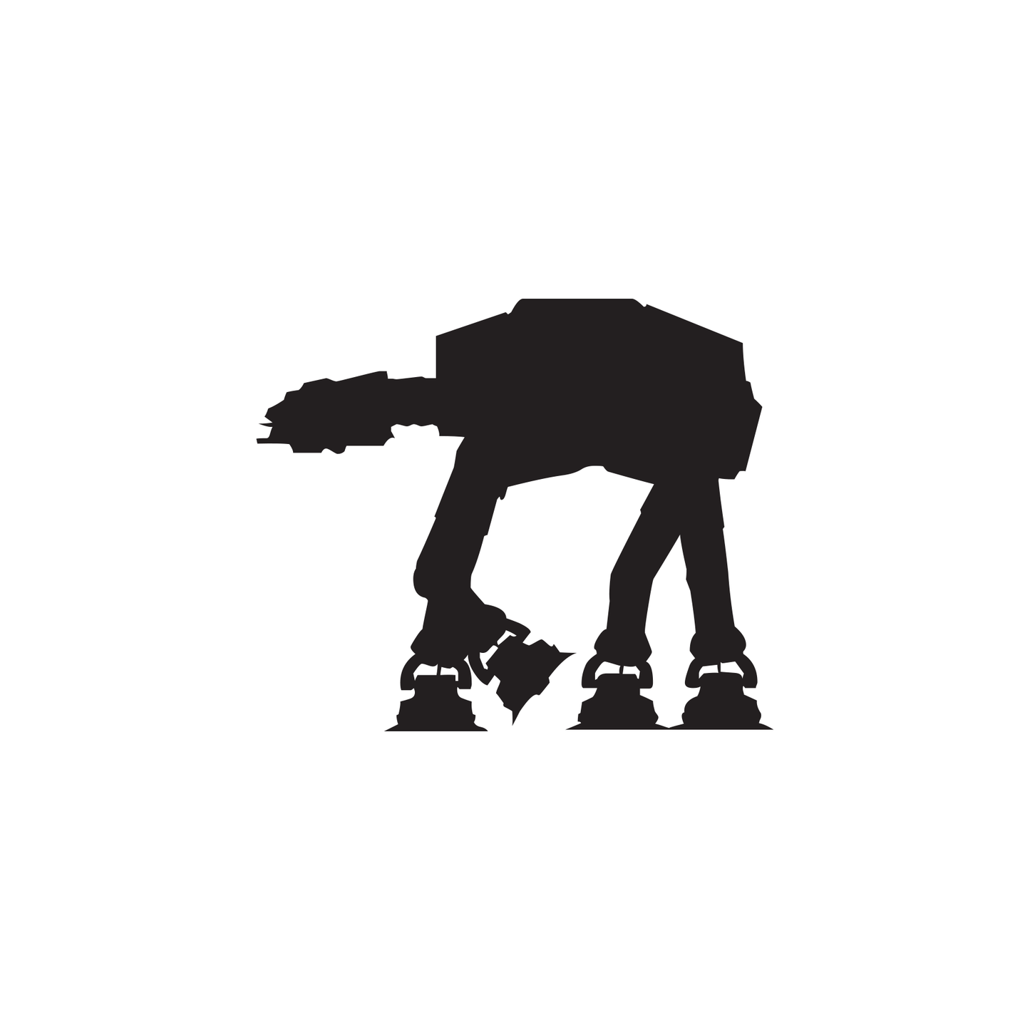 Star Wars AT-AT Walker Silhouette – Goodall Vinyl