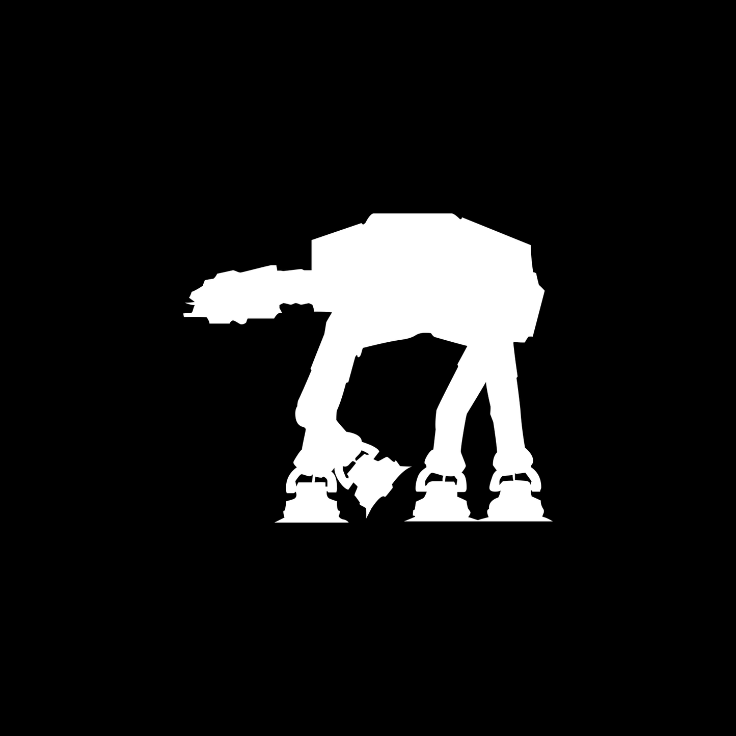 Star Wars AT-AT Walker Silhouette