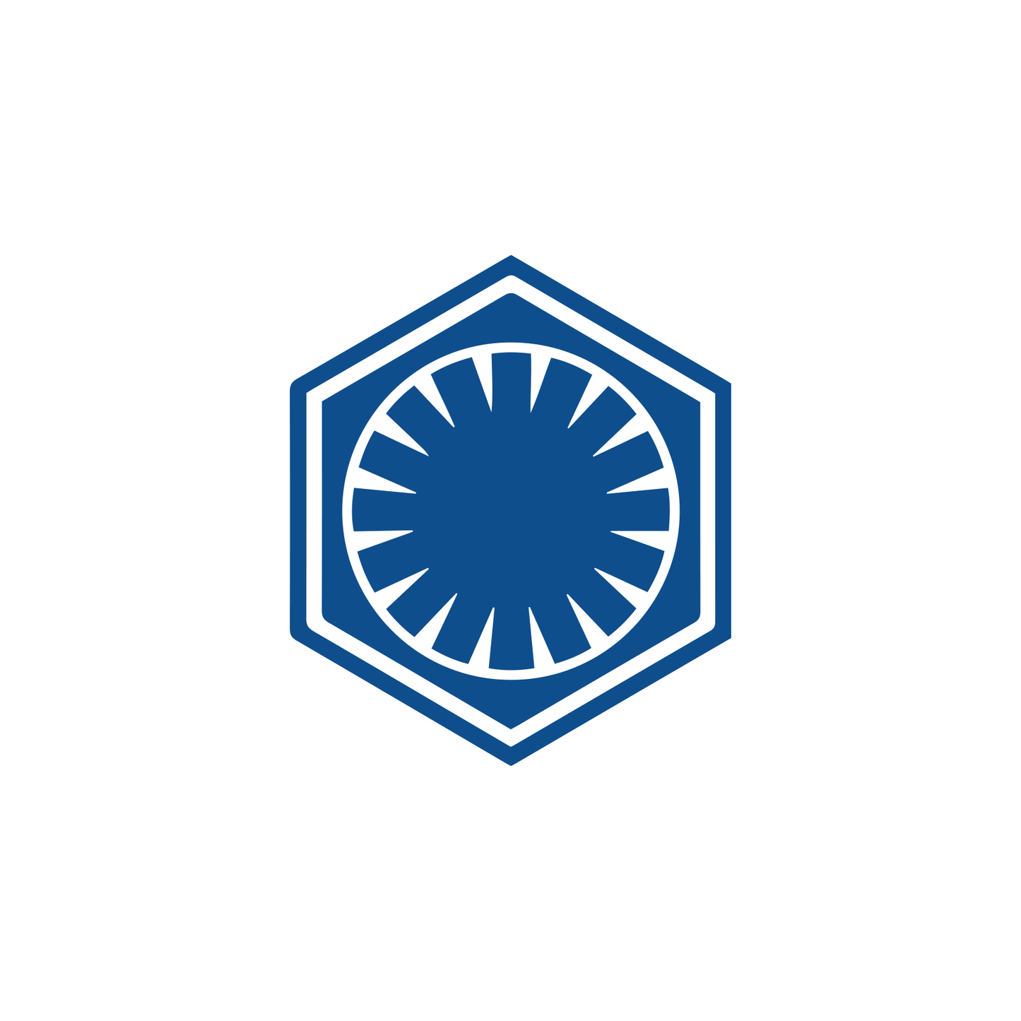 Star Wars First Order Symbol Logo