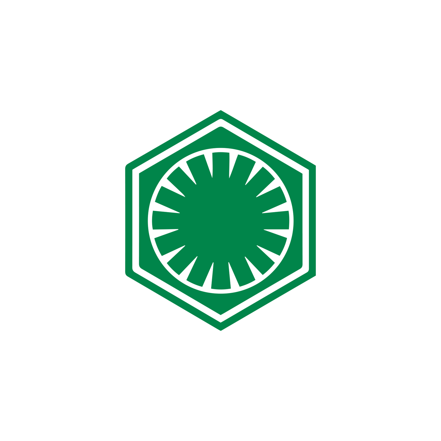 Star Wars First Order Symbol Logo