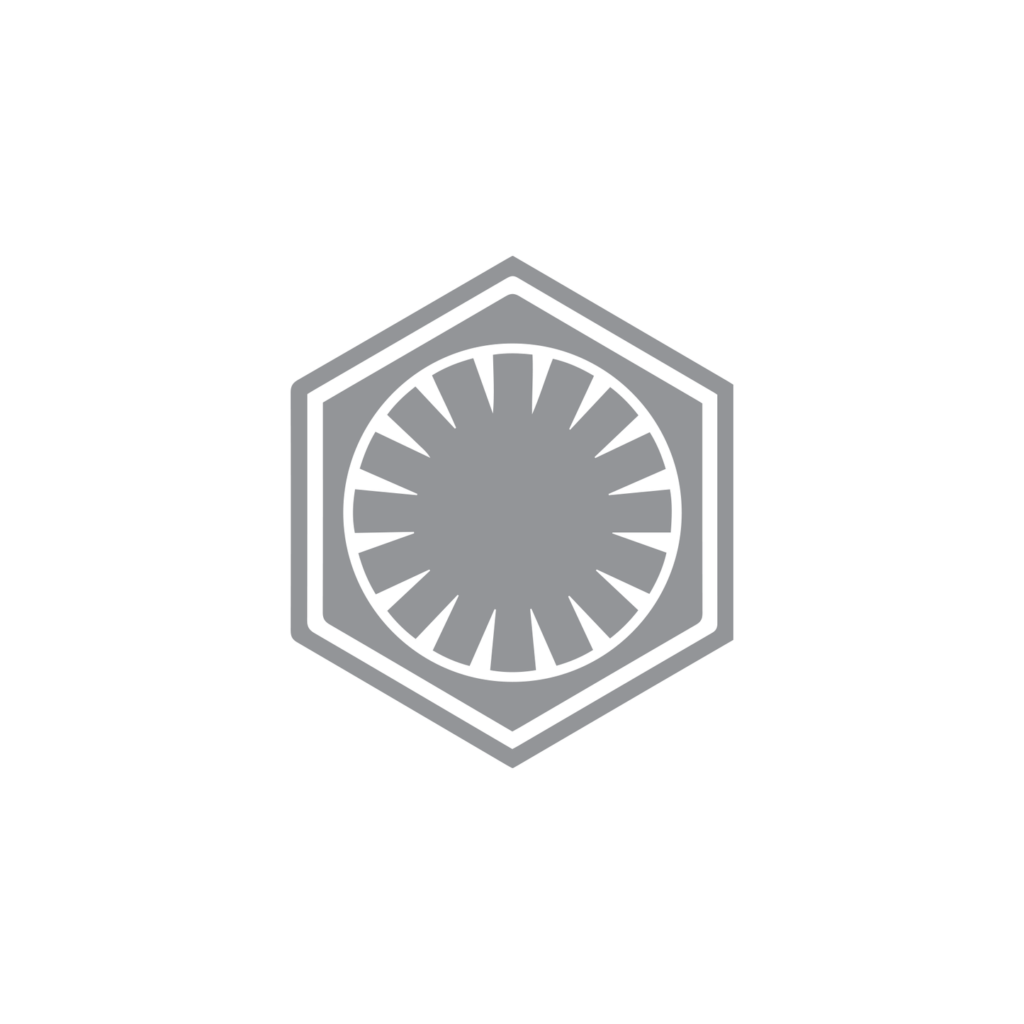 Star Wars First Order Symbol Logo