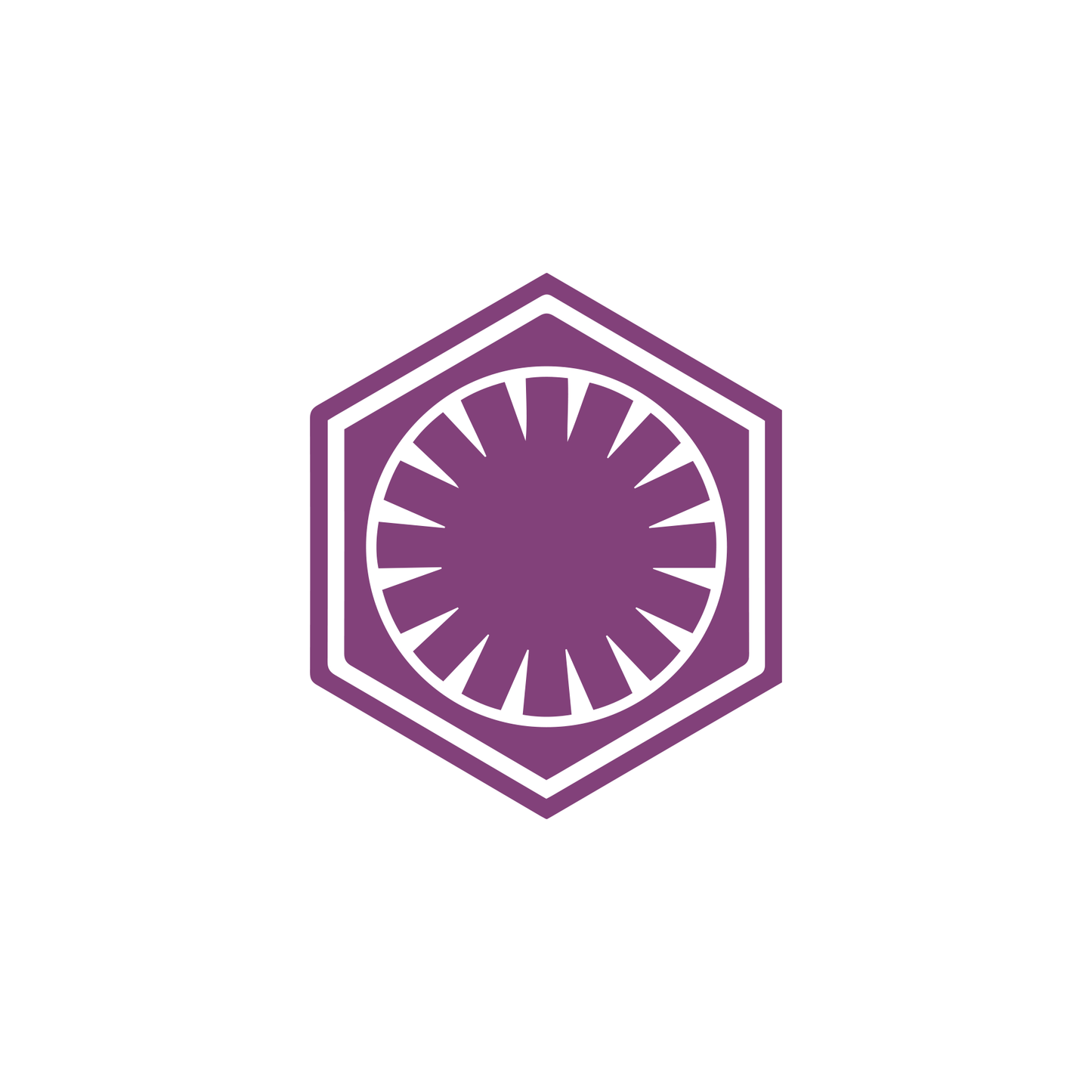 Star Wars First Order Symbol Logo