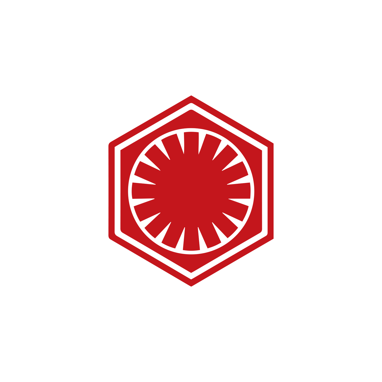 Star Wars First Order Symbol Logo