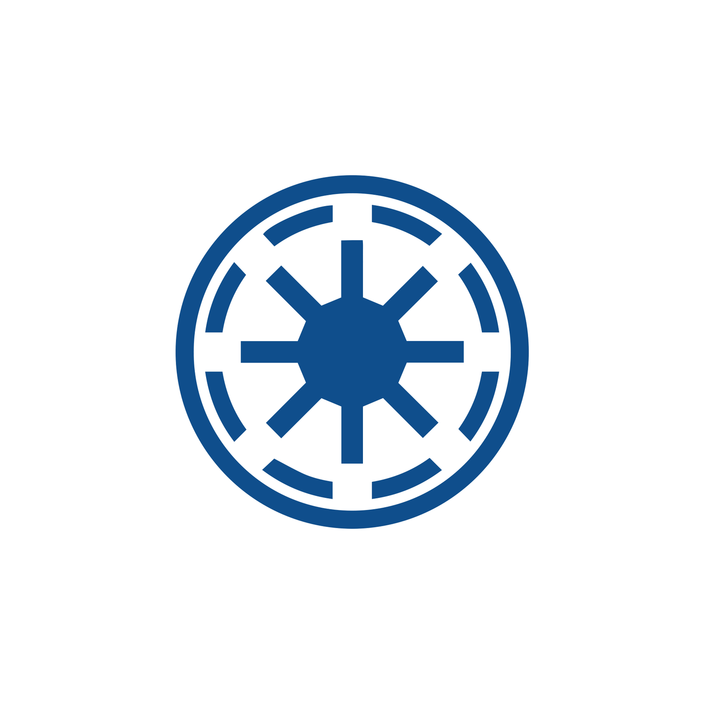 Star Wars Galactic Republic Symbol Logo