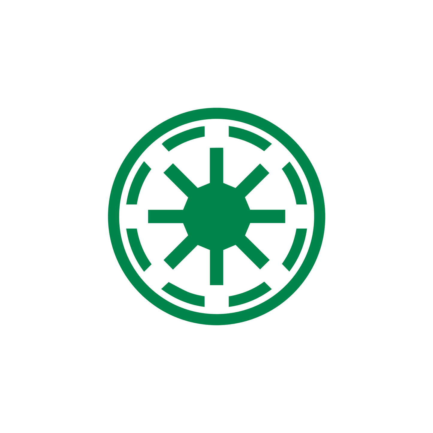 Star Wars Galactic Republic Symbol Logo