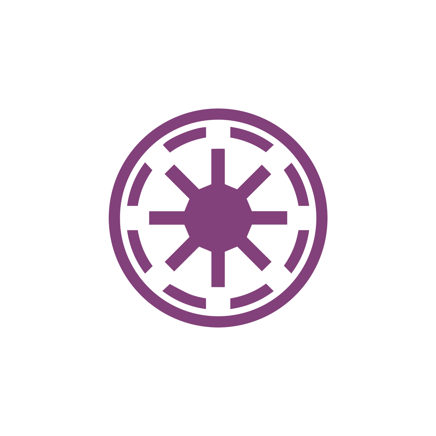 Star Wars Galactic Republic Symbol Logo